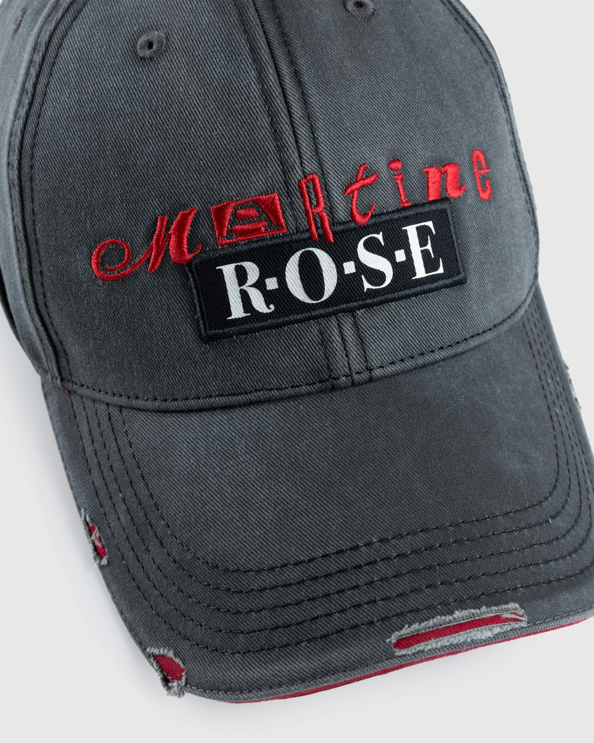 Martine Rose – Roll Back Cap - Caps - Grey - Image 4