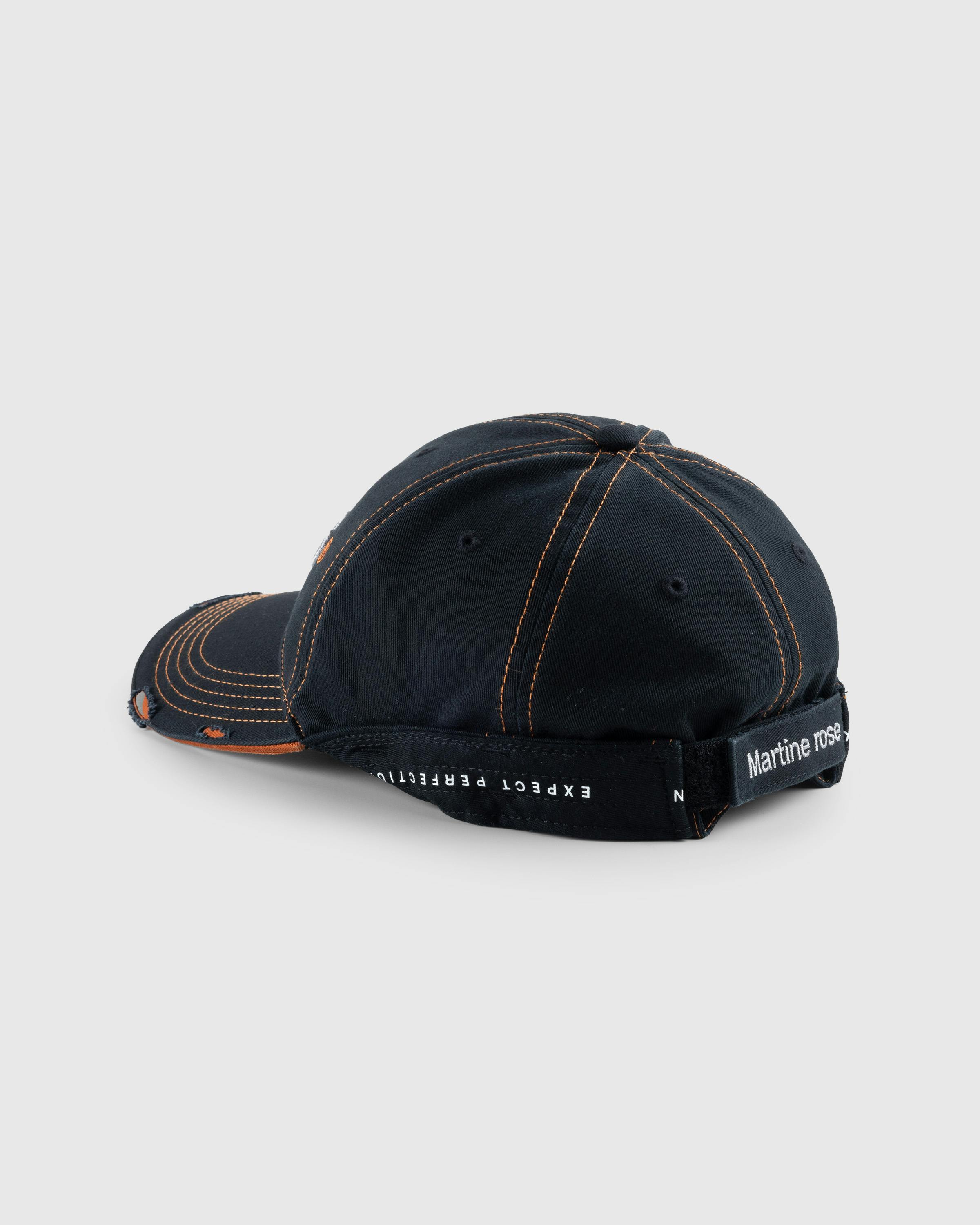 Martine Rose – Roll Back Cap - Caps - Black - Image 3