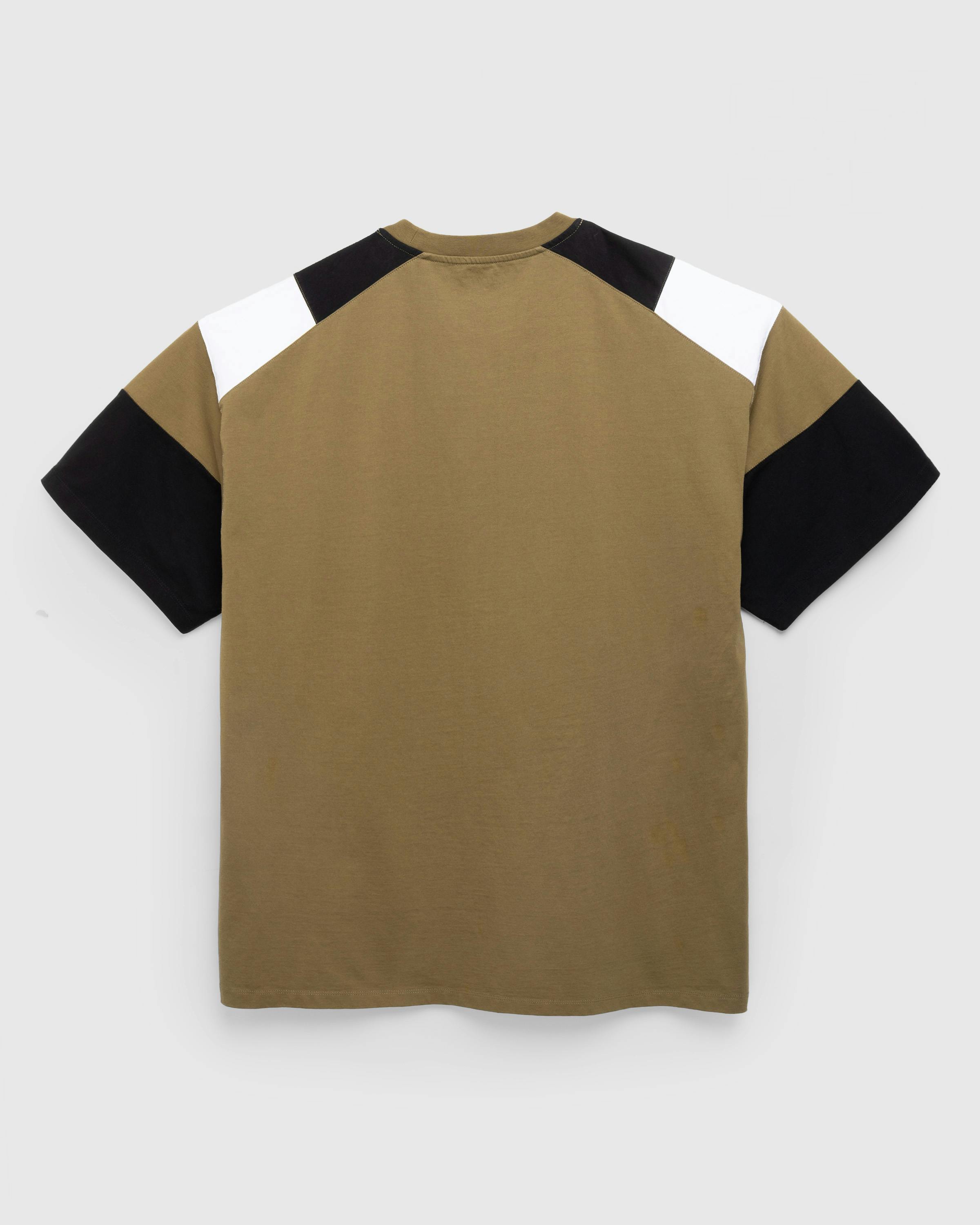 Martine Rose – Oversized Paneled T-Shirt - Tees - Green - Image 2