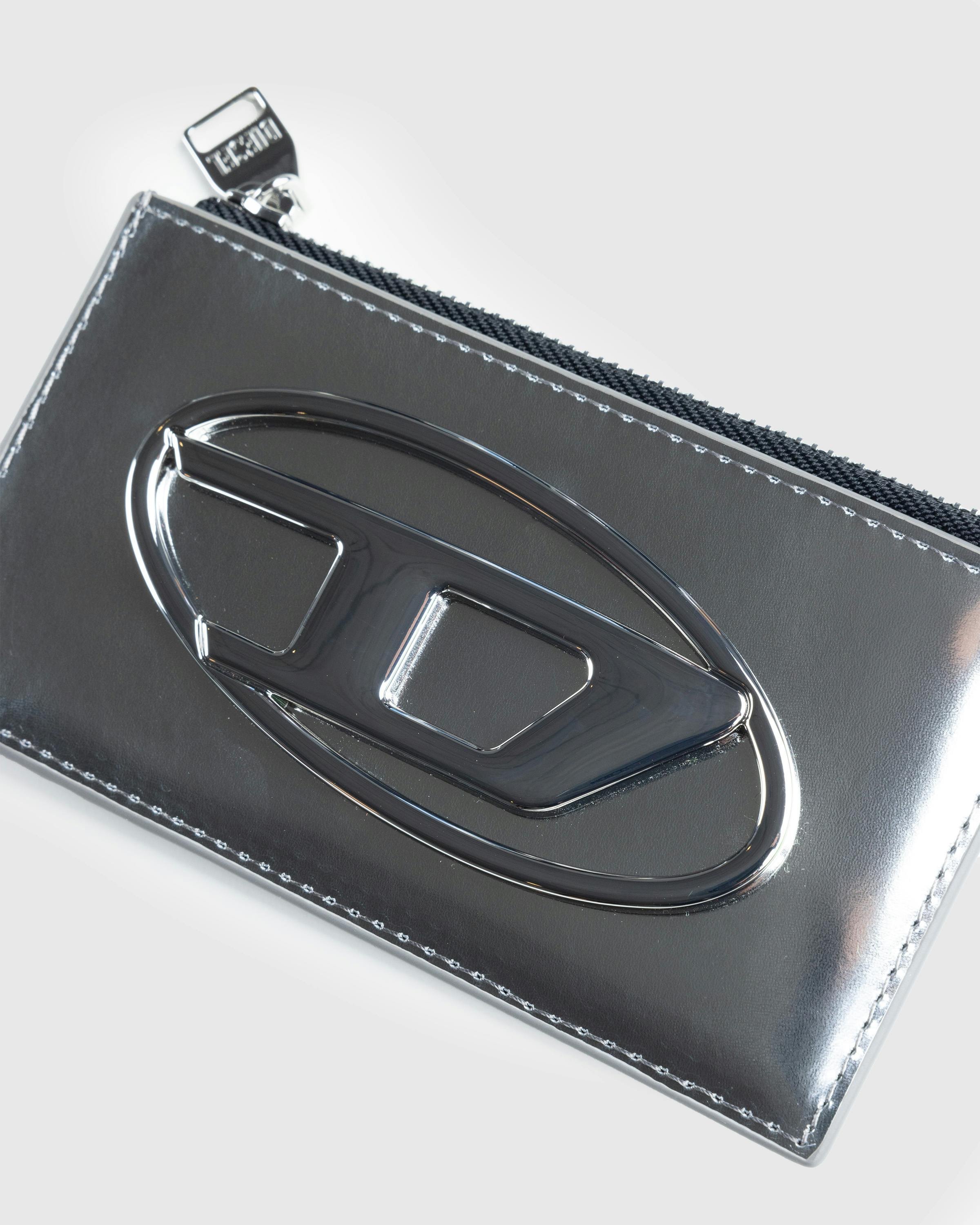 Diesel – 1Dr Card Holder Iii  - Card Holders - Silver - Image 4