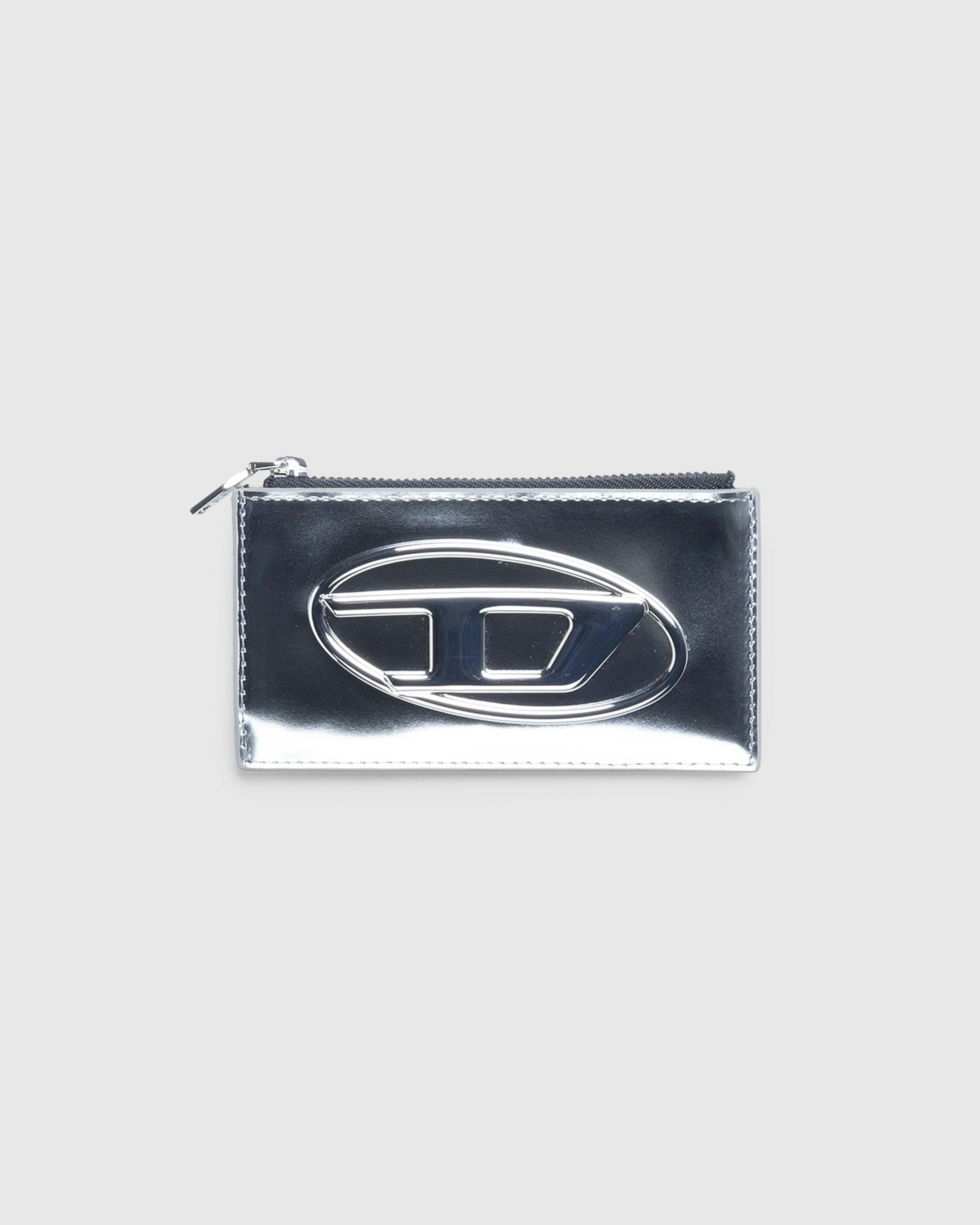 Diesel – 1Dr Card Holder Iii  - Card Holders - Silver - Image 1