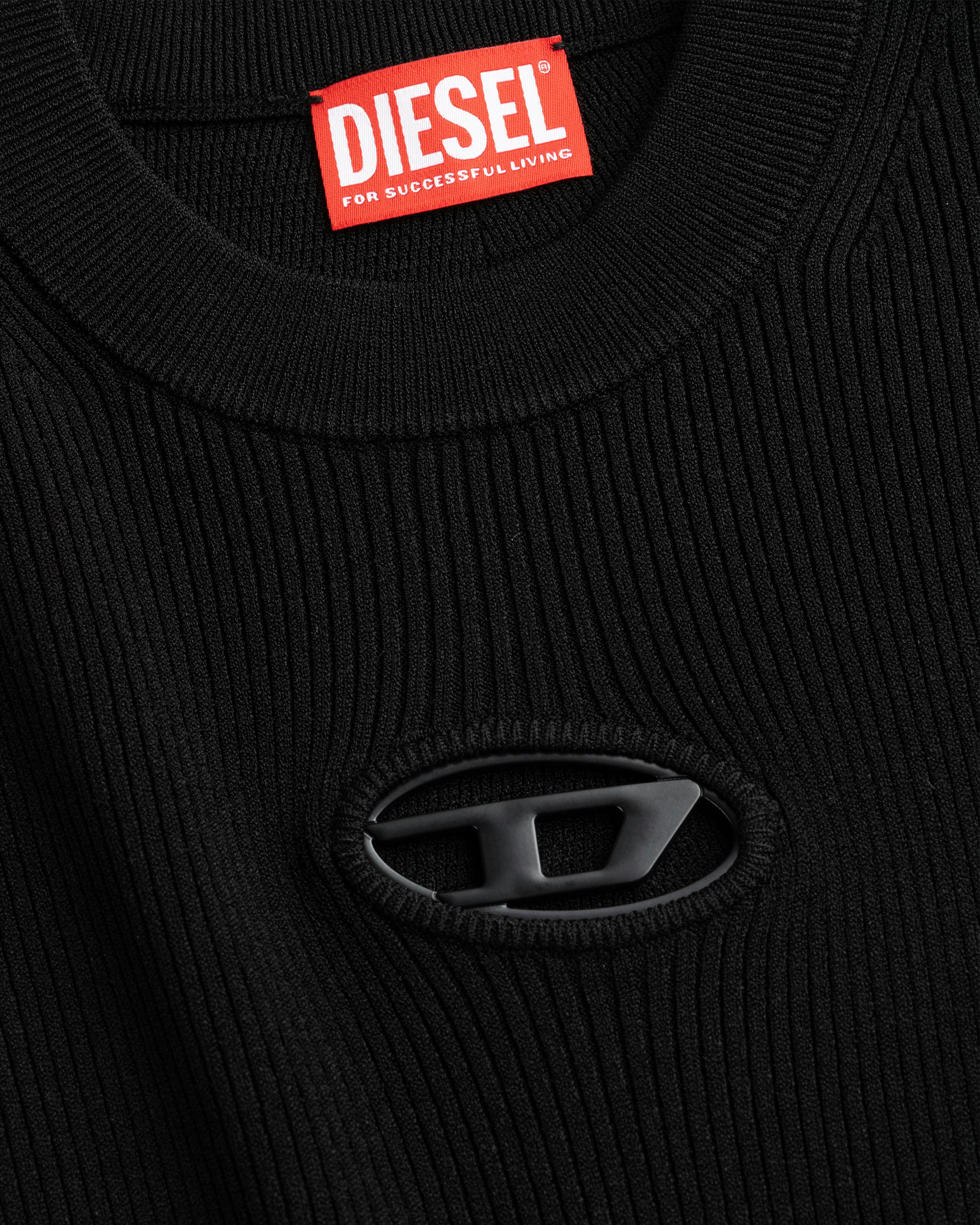 Diesel – K-Zackary Sweater - Turtlenecks - Black - Image 2