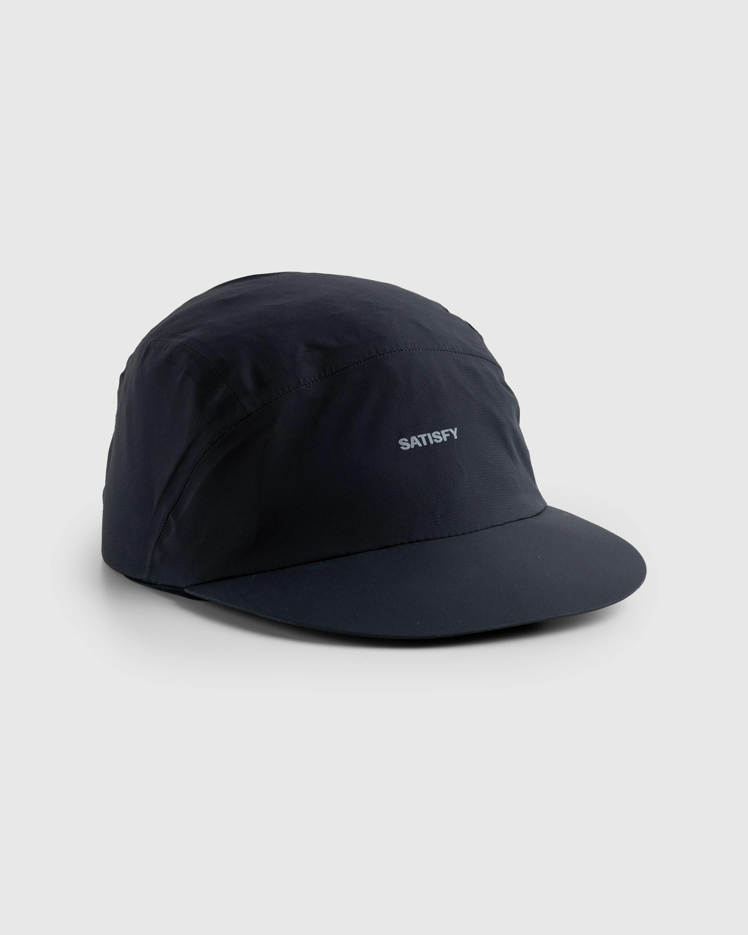 Satisfy – Pertex 3L Trail Cap - Caps - Black - Image 1