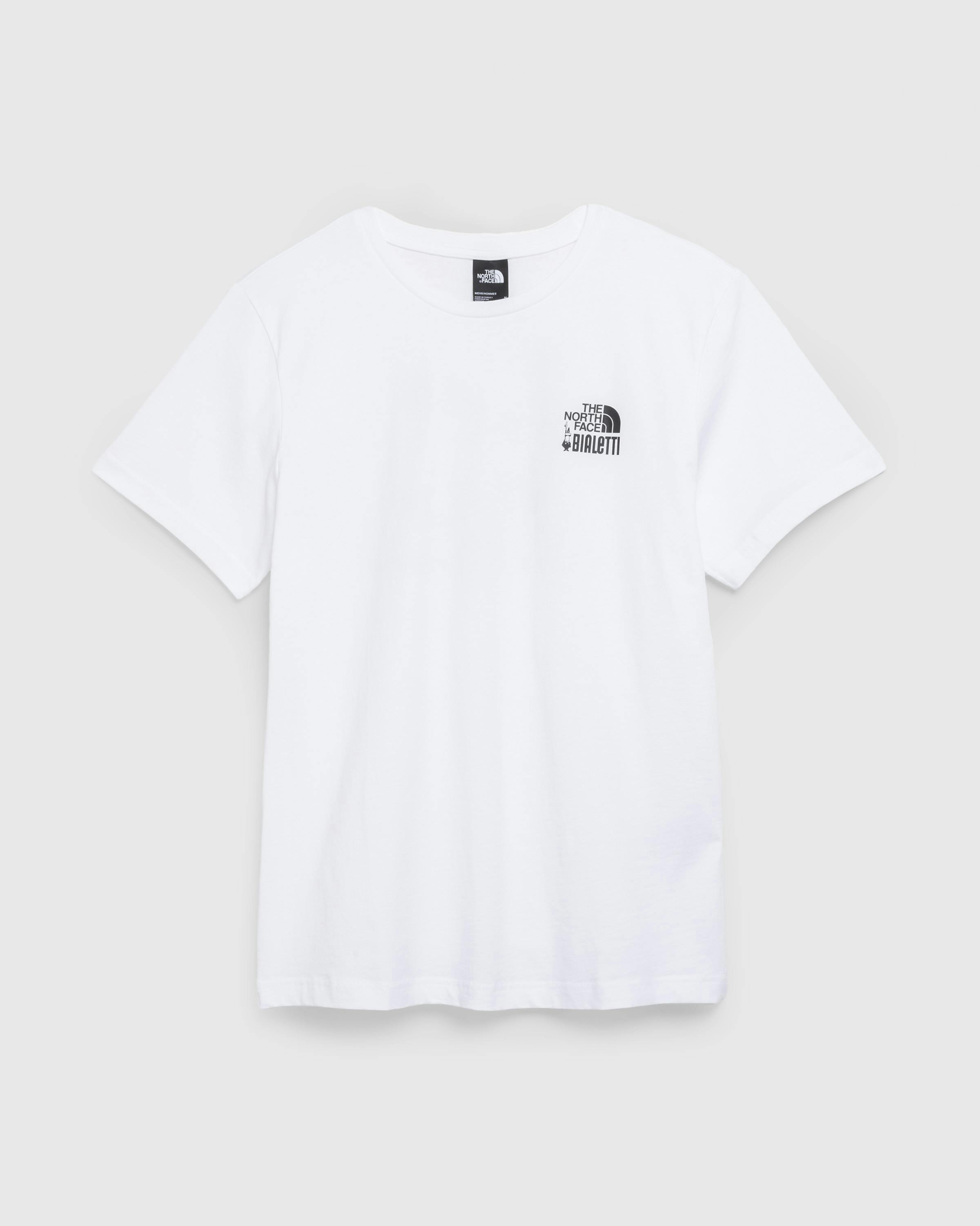 The North Face x Bialetti – S/S T-Shirt - Tees - White - Image 1