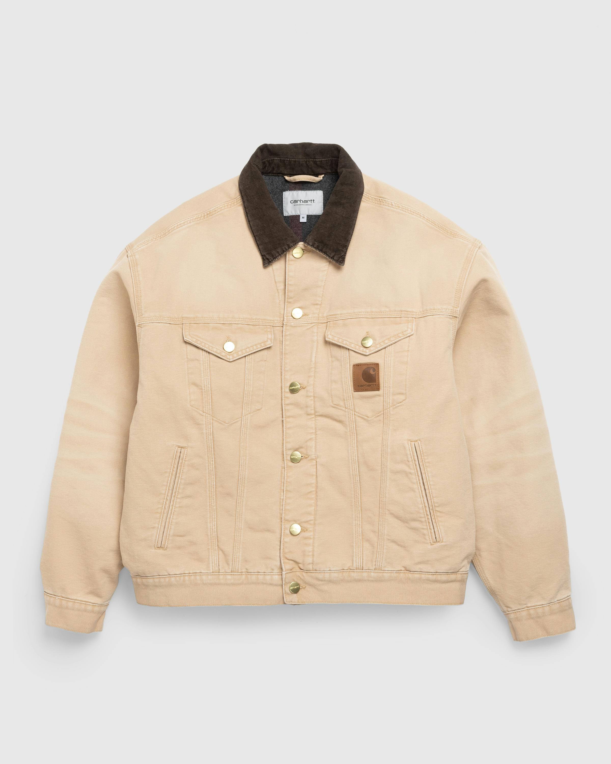 Carhartt WIP – Dayton Trucker Jacket - Jackets - Beige - Image 1