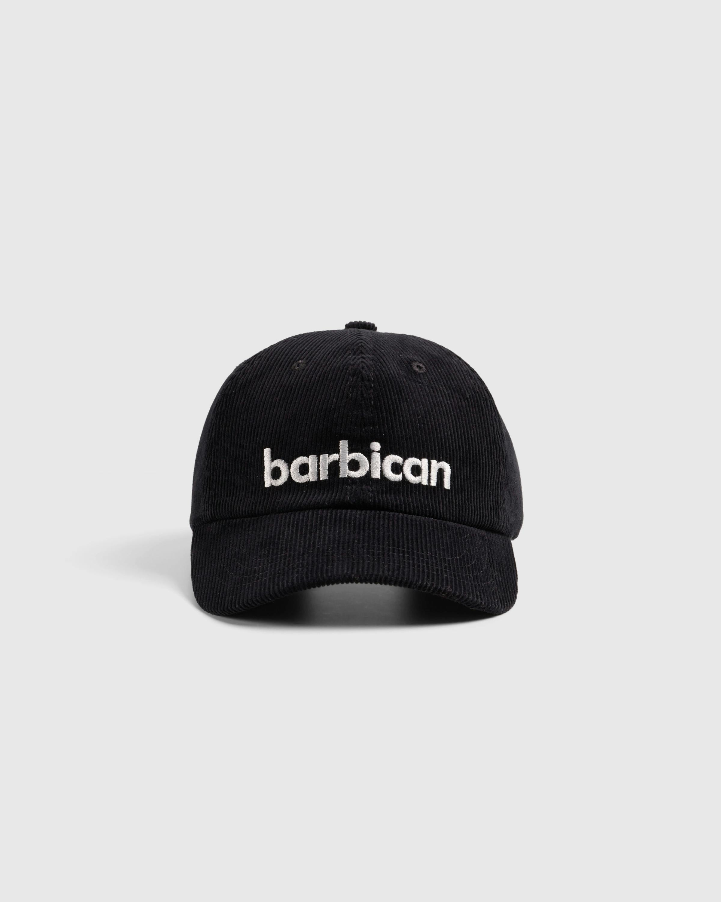 Barbican x Highsnobiety – Corduroy Cap - Caps - Black - Image 2