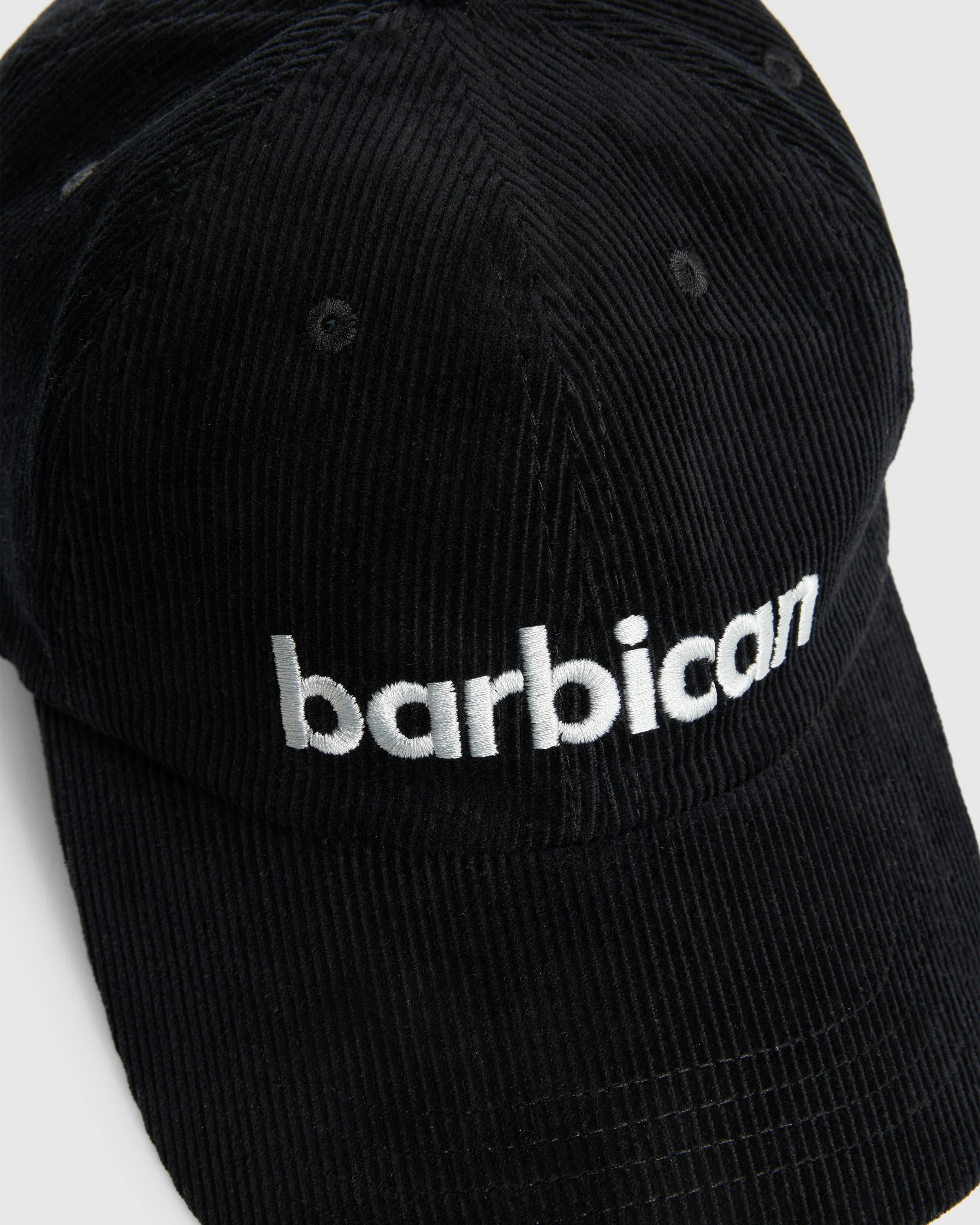 Barbican x Highsnobiety – Corduroy Cap - Caps - Black - Image 5