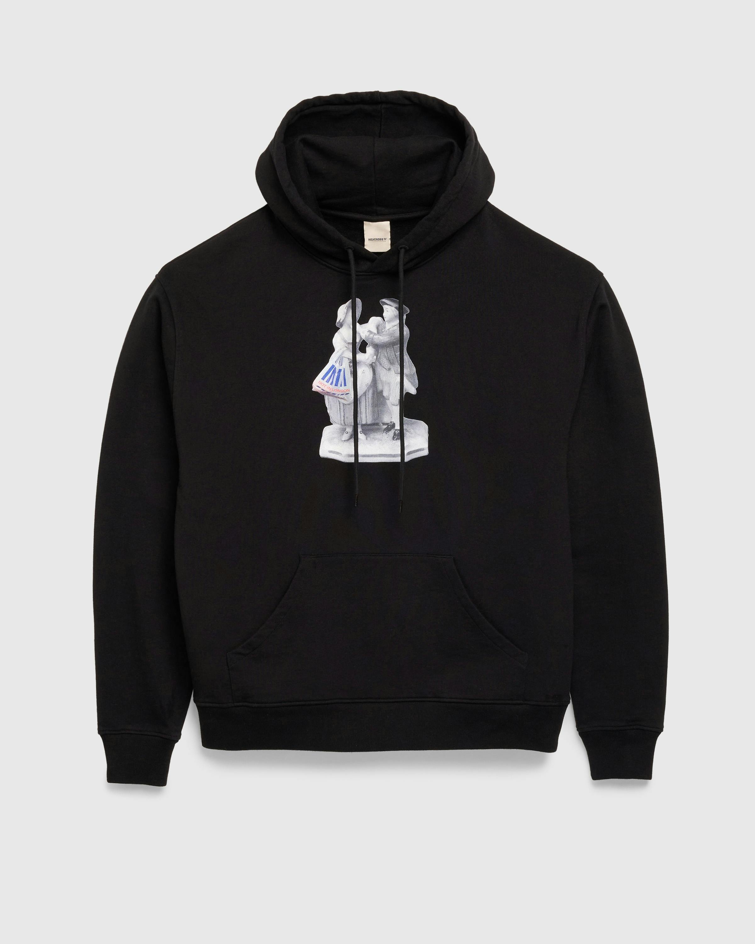 Alvaro Azkue x Central Saint Martins x Highsnobiety – Ornament Hoodie - Hoodies - Black - Image 1