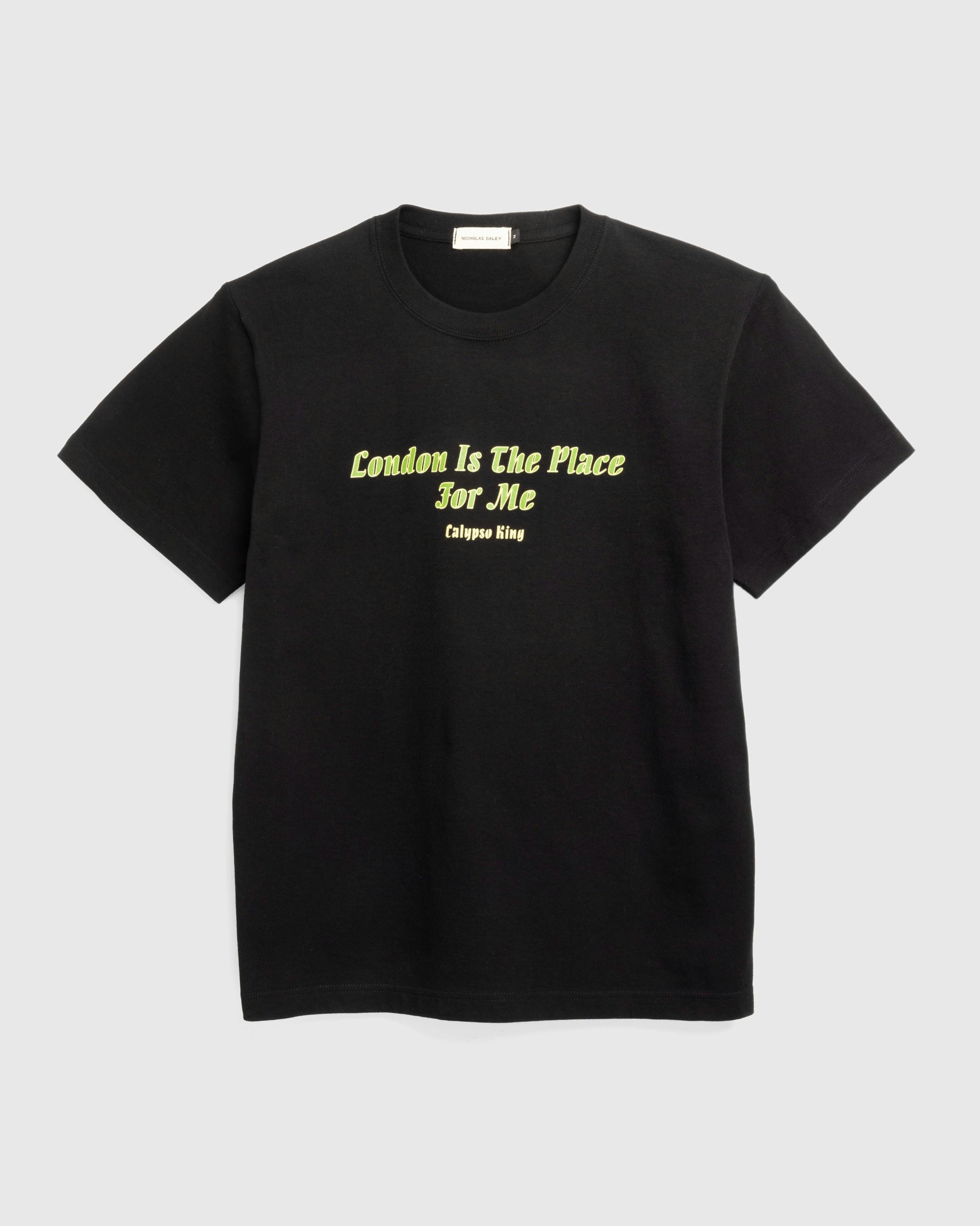 Nicholas Daley x Highsnobiety – London T-Shirt - Tees - Black - Image 1