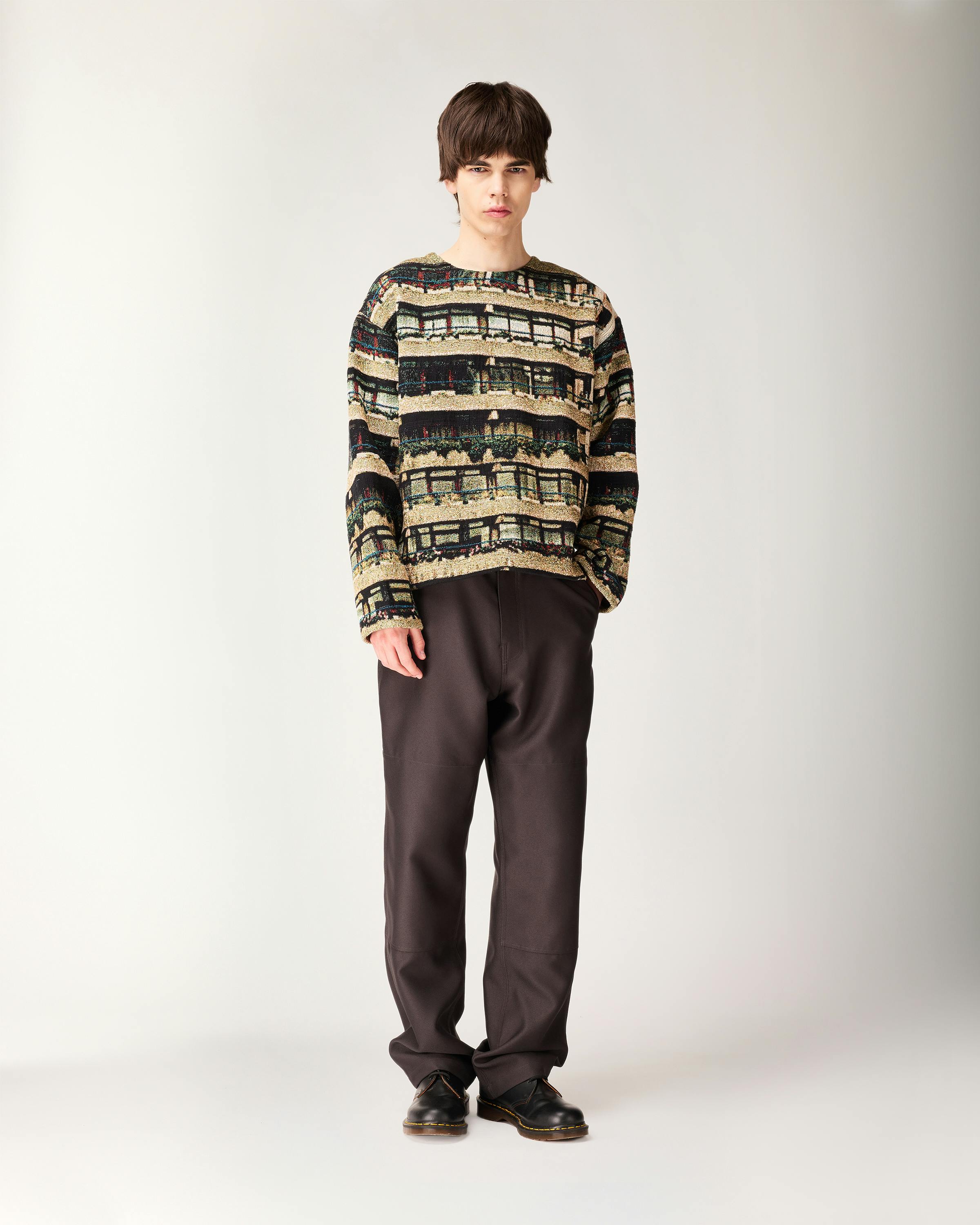 Barbican x KNITWRTH x Highsnobiety – Estate Sweater - Crewnecks - Multicolour - Image 3