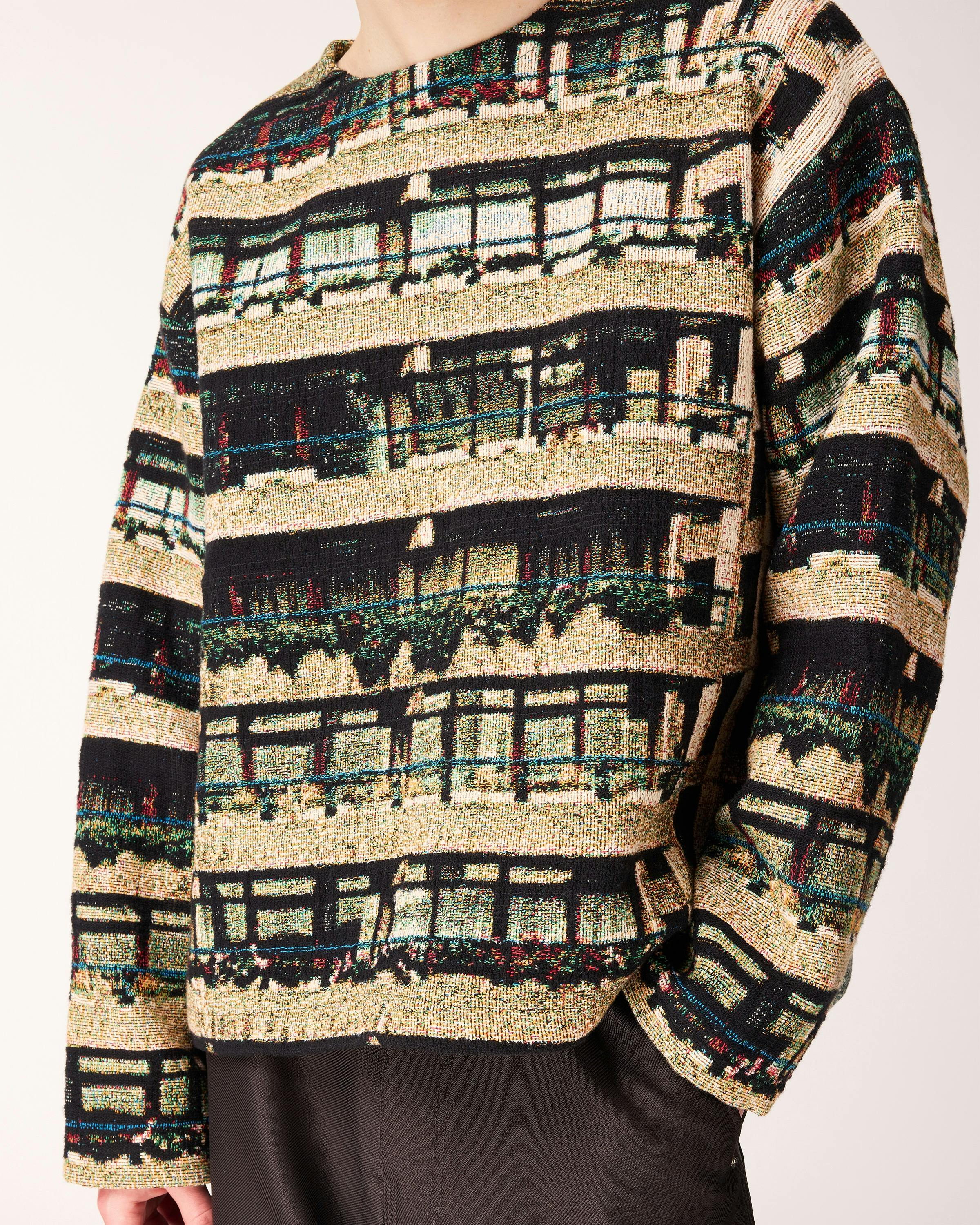 Barbican x KNITWRTH x Highsnobiety – Estate Sweater - Crewnecks - Multicolour - Image 5