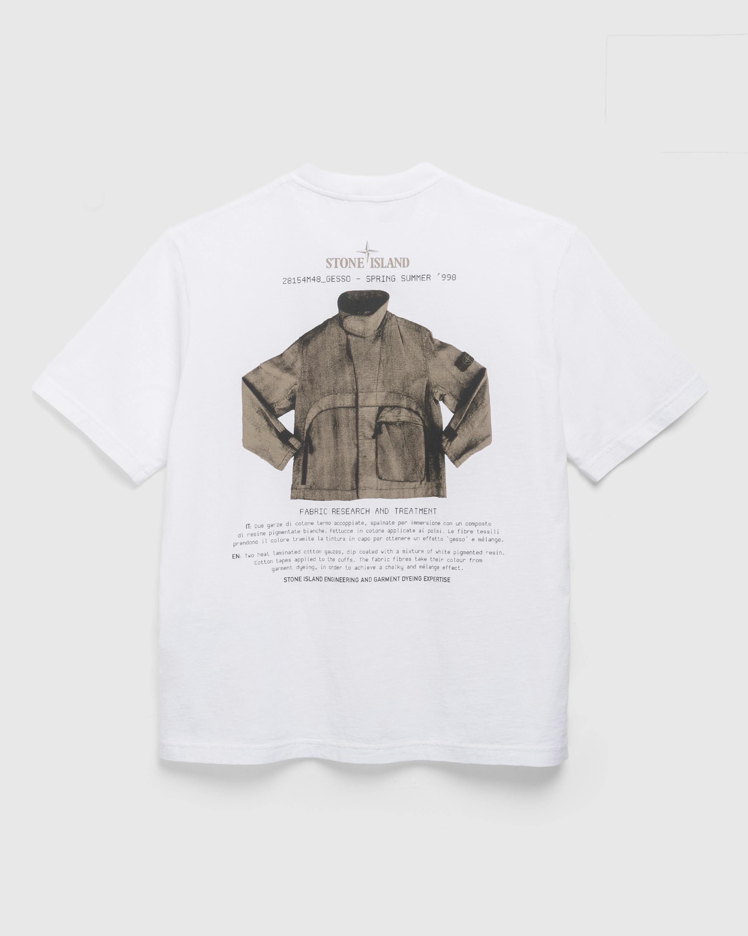 Stone Island – Archivio T-Shirt - Tees - White - Image 2