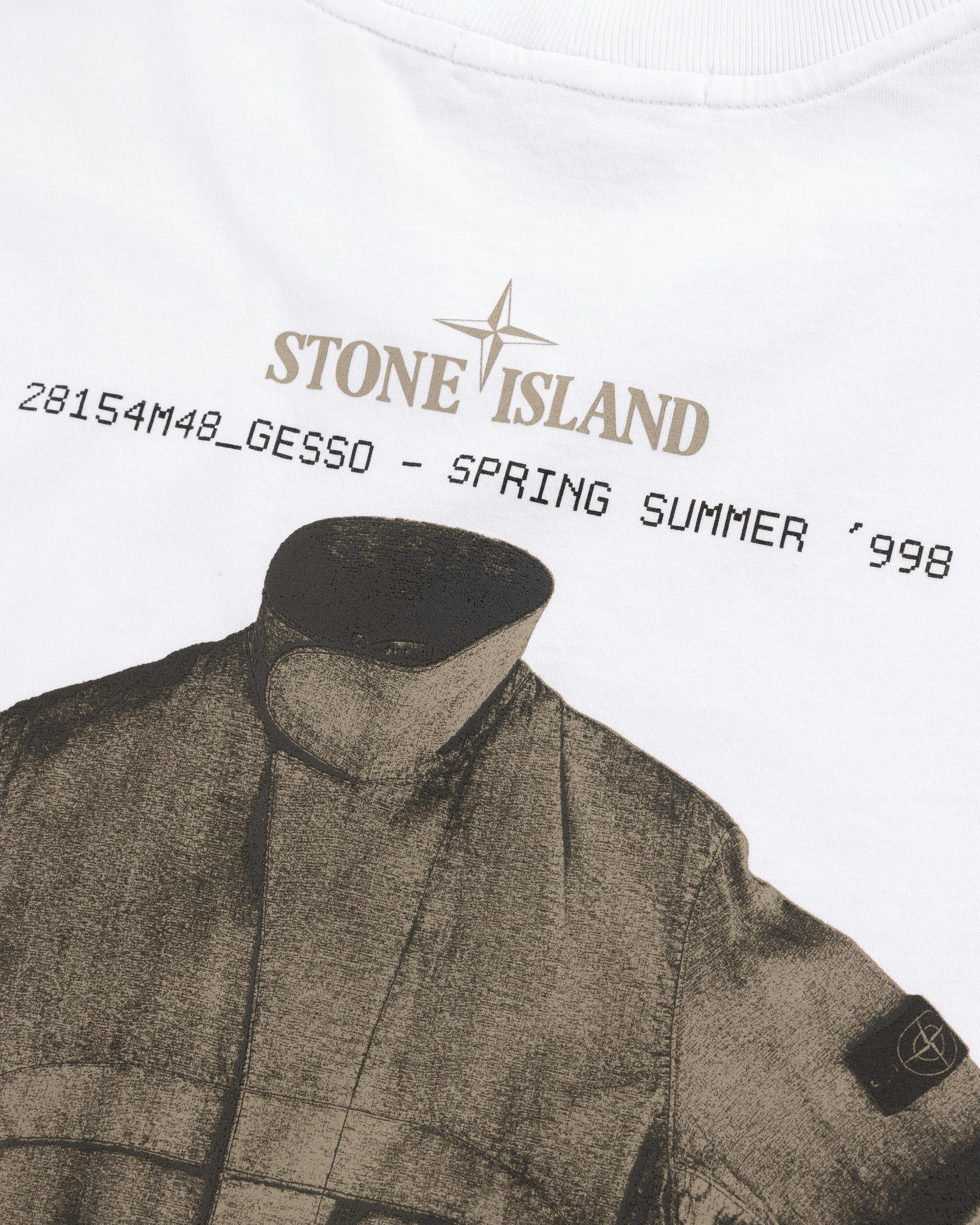 Stone Island – Archivio T-Shirt - Tees - White - Image 3