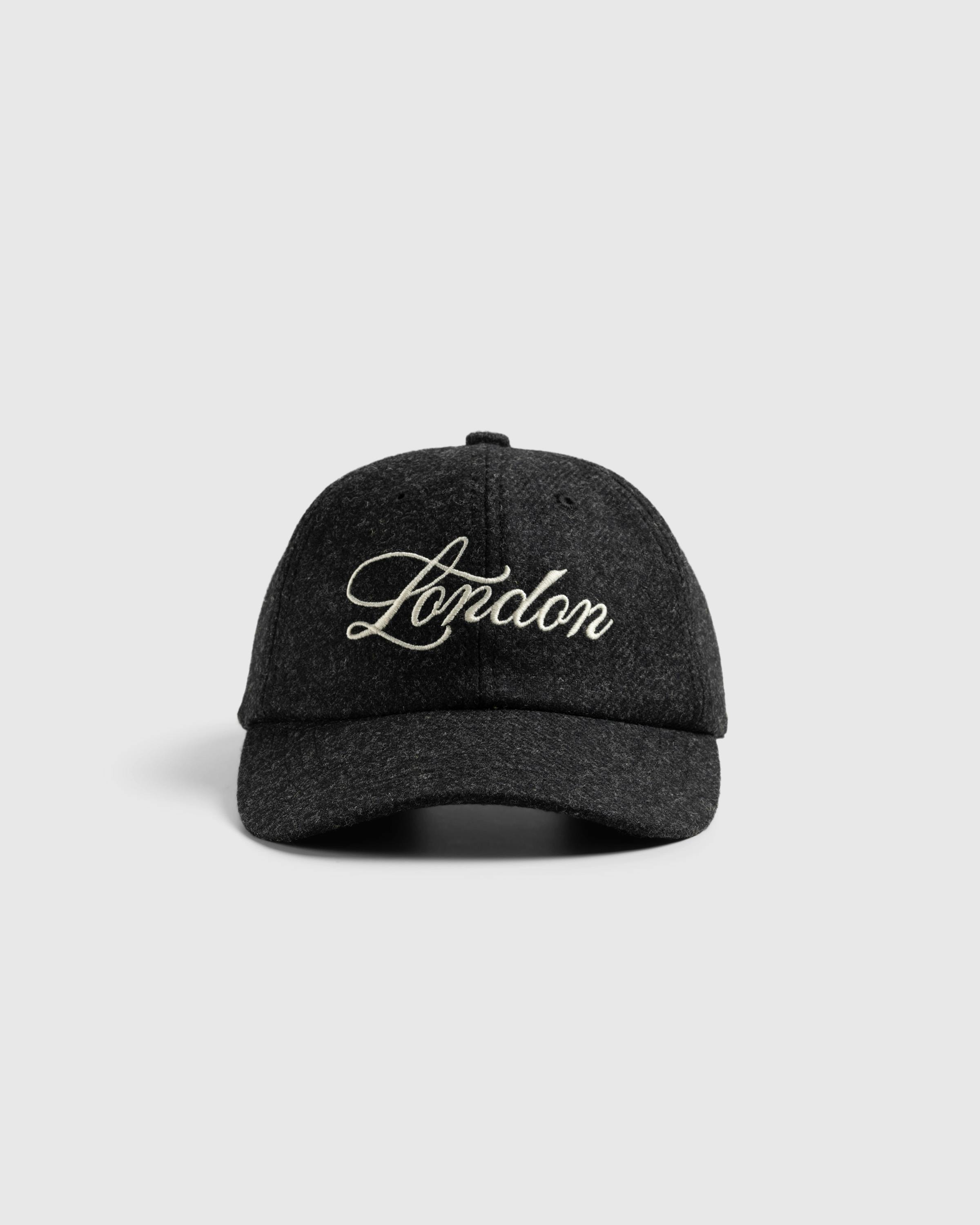 Highsnobiety – London Wool Cap - Caps - Black - Image 2