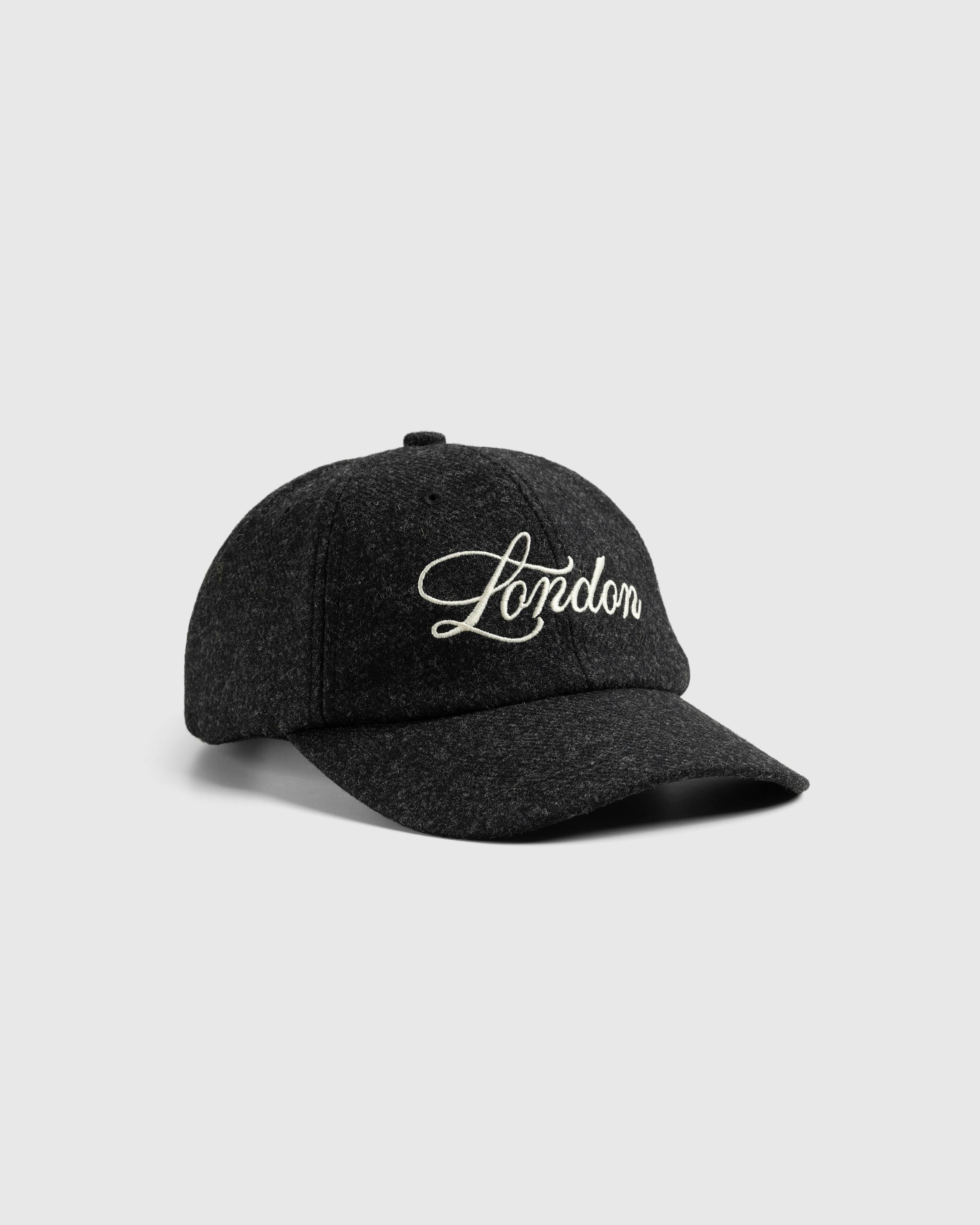 Highsnobiety – London Wool Cap - Caps - Black - Image 1