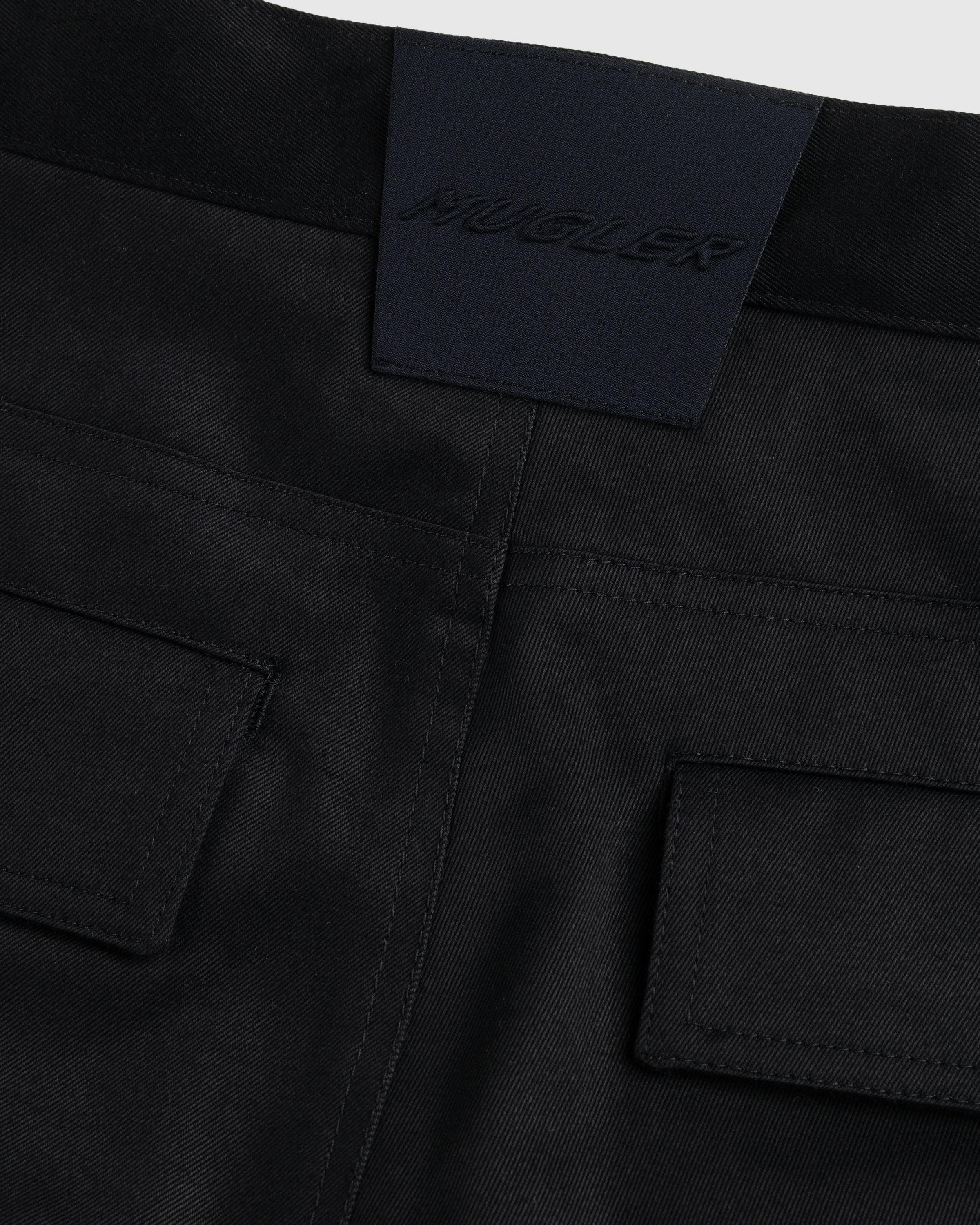 Mugler – Cargo Shorts - Bermuda Cuts - Black - Image 4