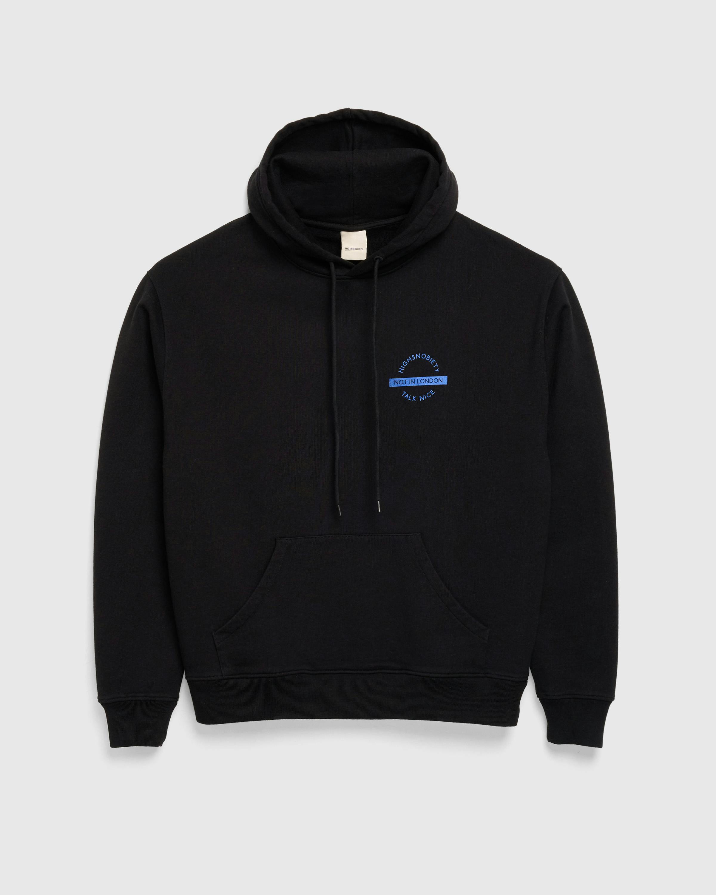 Luca Fabry x Central Saint Martins x Highsnobiety – Transport Hoodie - Hoodies - Black - Image 2