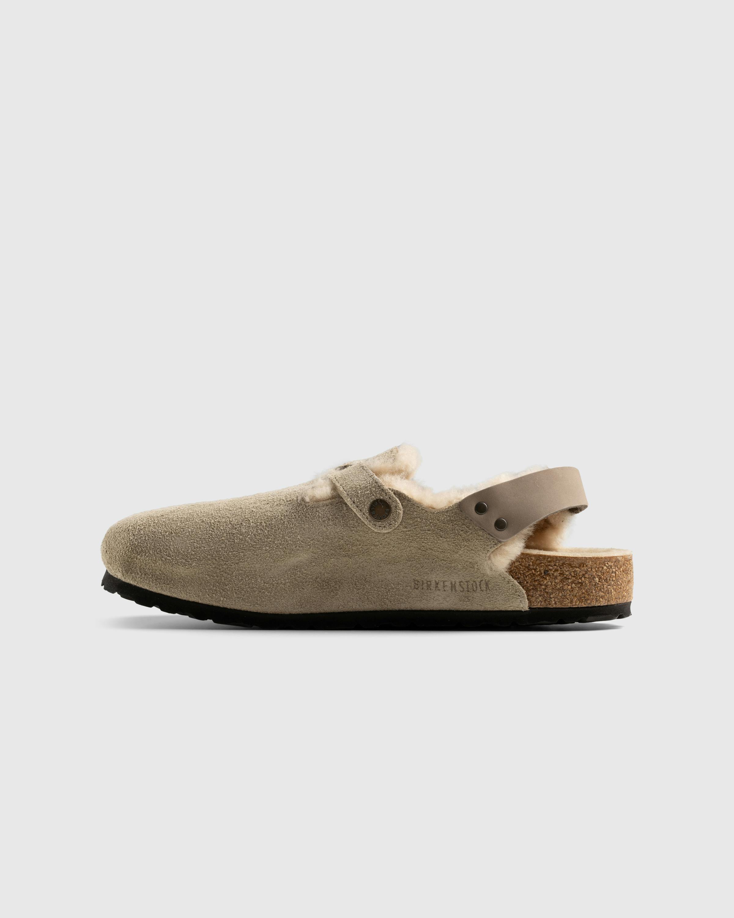 Birkenstock – Tokio Shearling - Clogs - Beige - Image 2