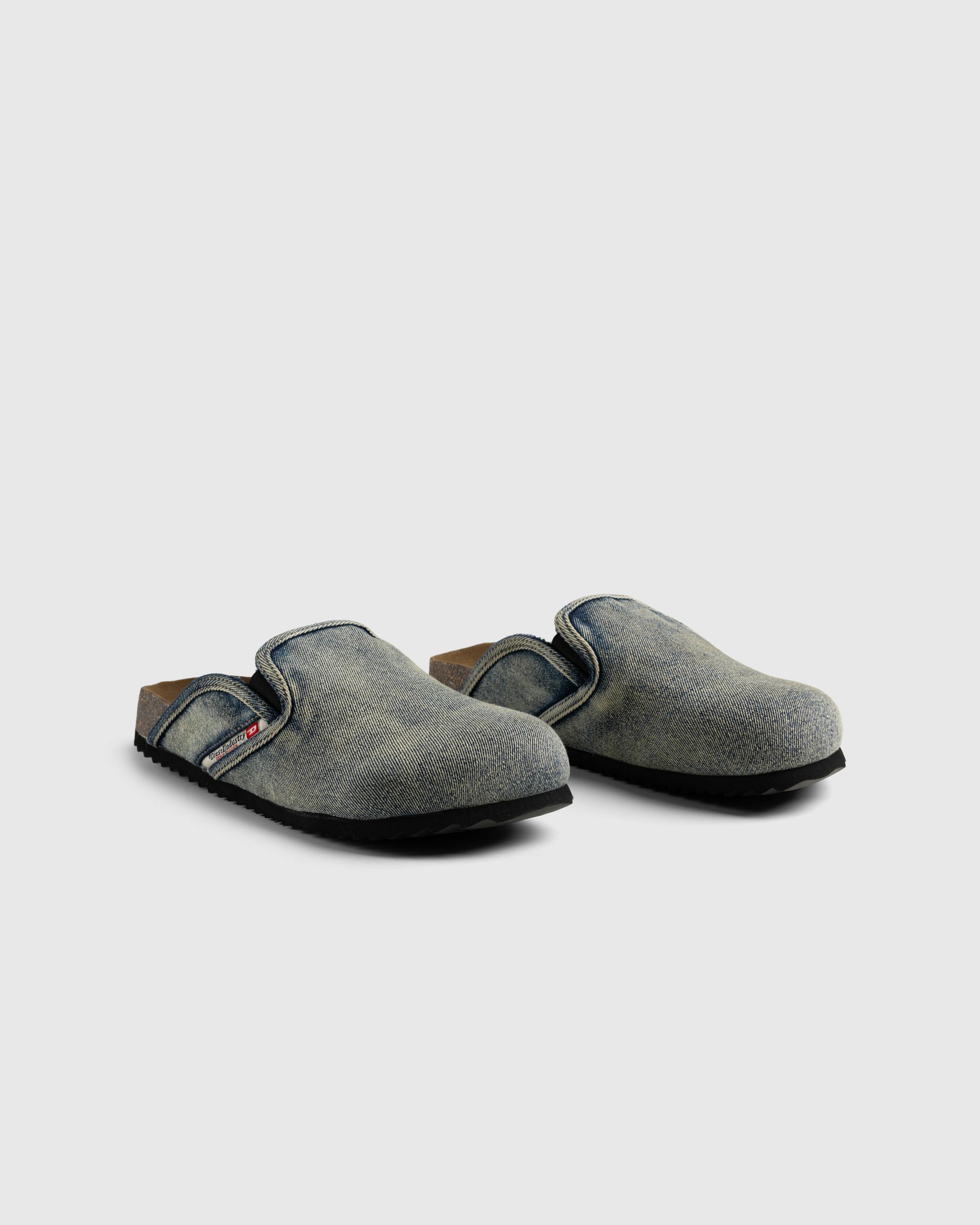 Diesel – D-Woodstock Slip On - Denim - Blue - Image 3