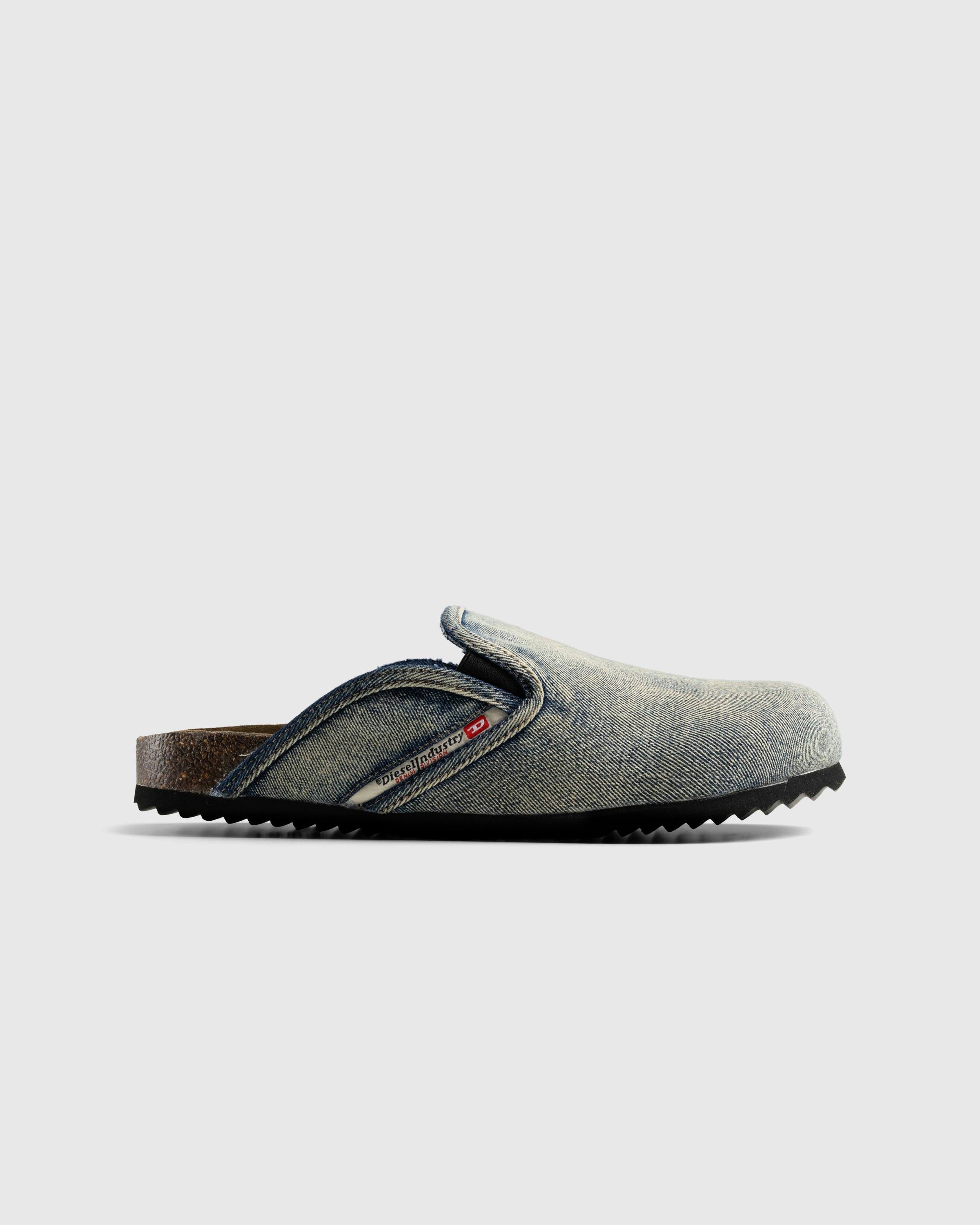 Diesel – D-Woodstock Slip On - Denim - Blue - Image 1