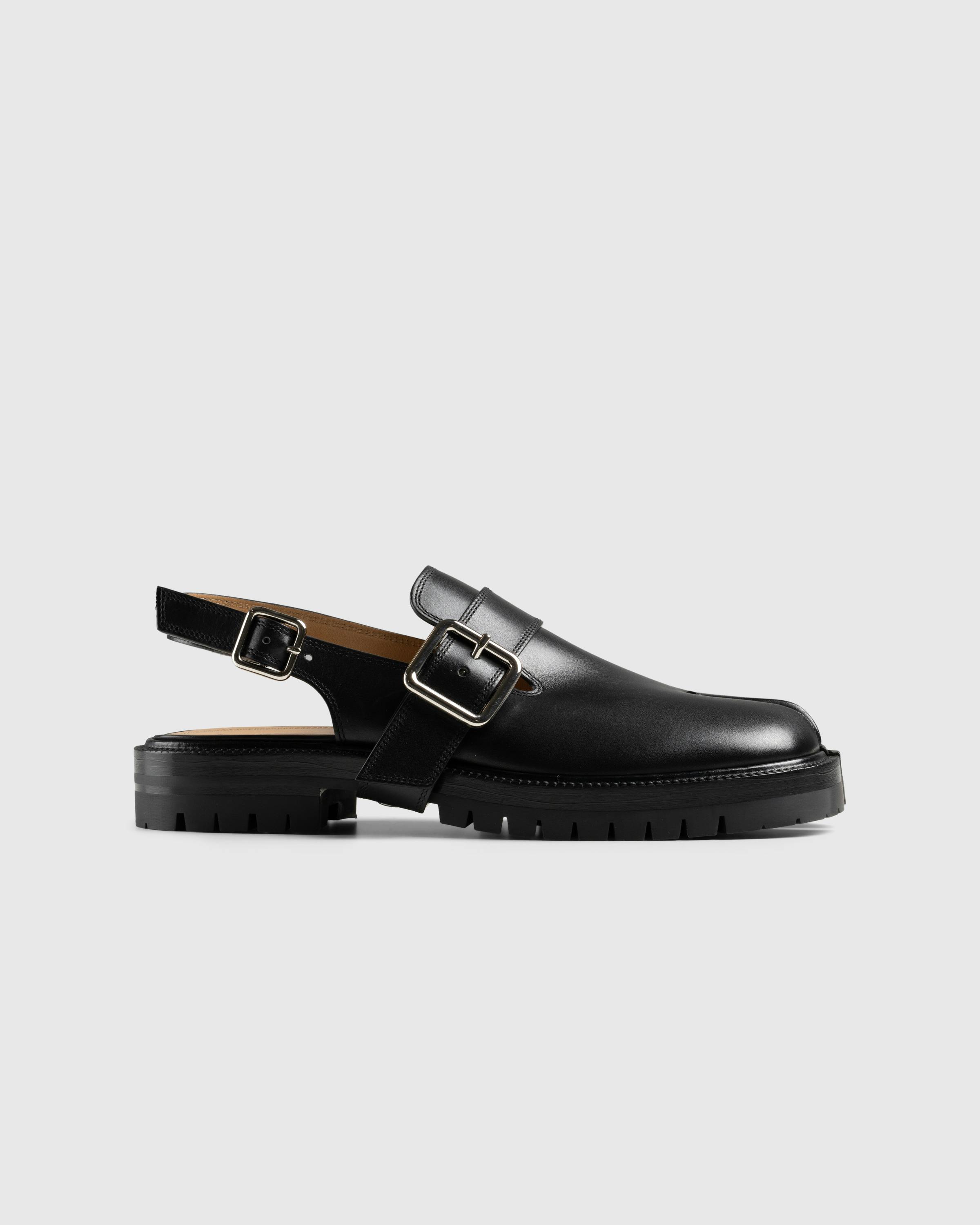 Maison Margiela – Tabi Slip-On Loafer - Sandals - Black - Image 1