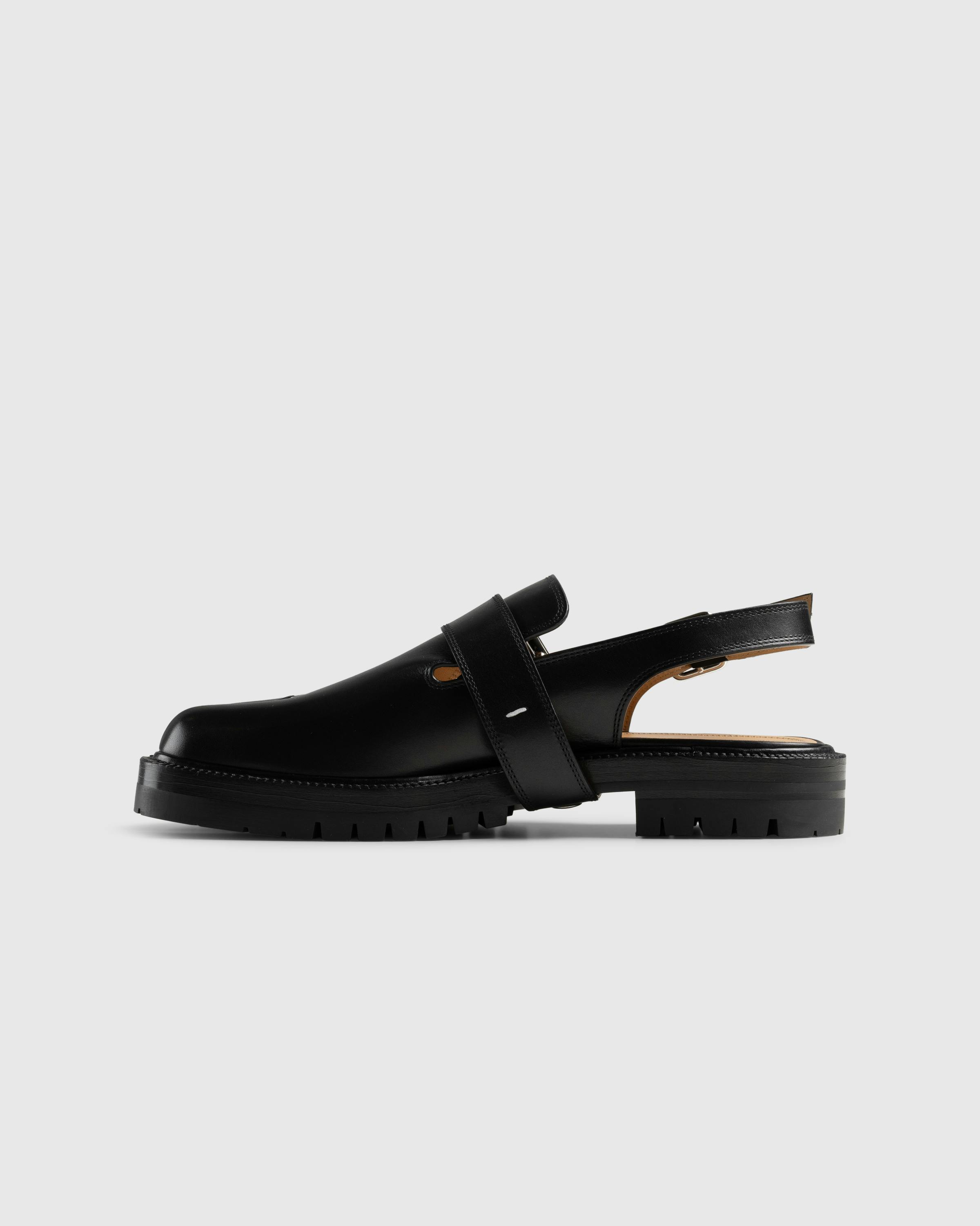 Maison Margiela – Tabi Slip-On Loafer - Sandals - Black - Image 2