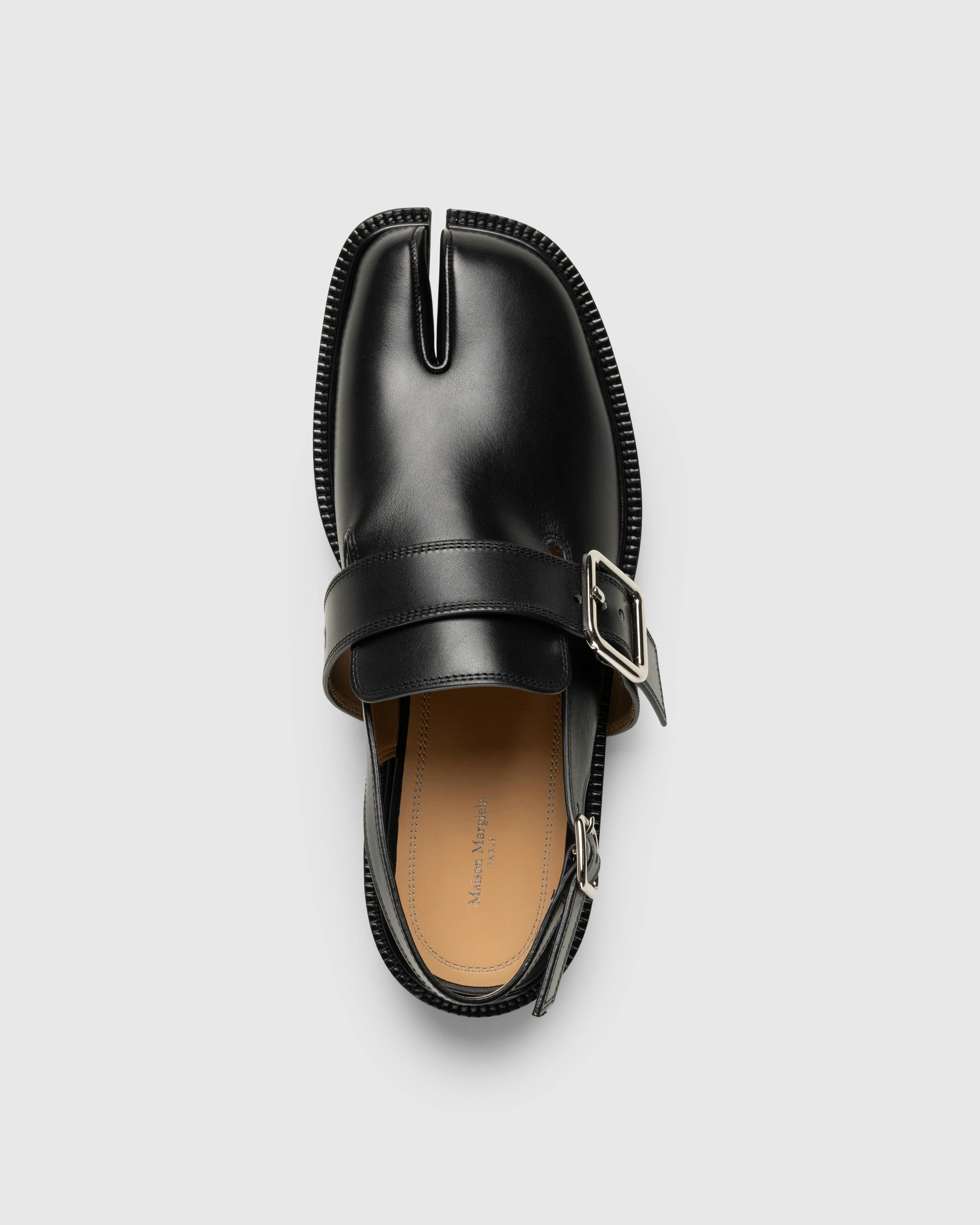 Maison Margiela – Tabi Slip-On Loafer - Sandals - Black - Image 5