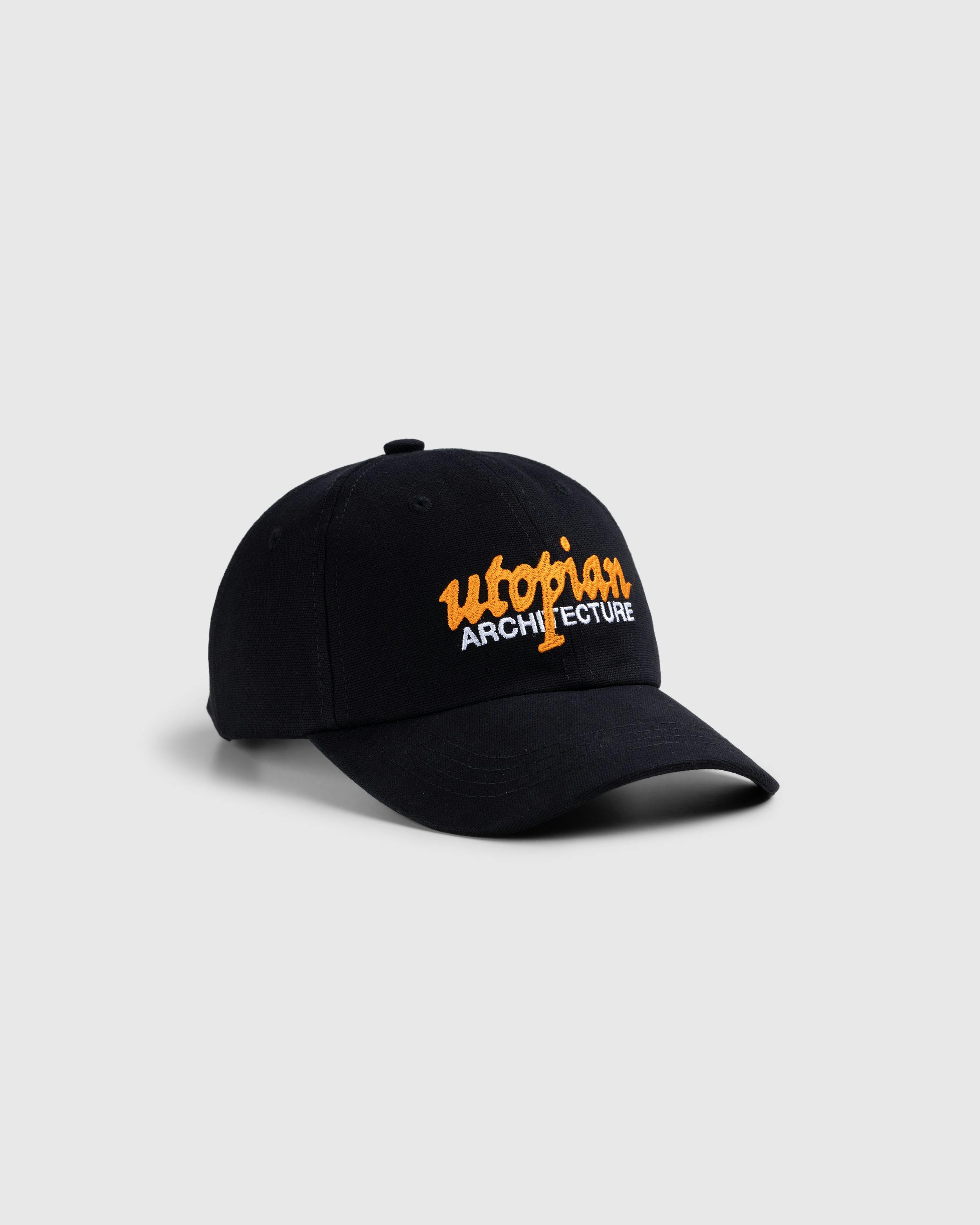 Space Available Studio – Utopian Architecture Cap - Caps - Black - Image 1