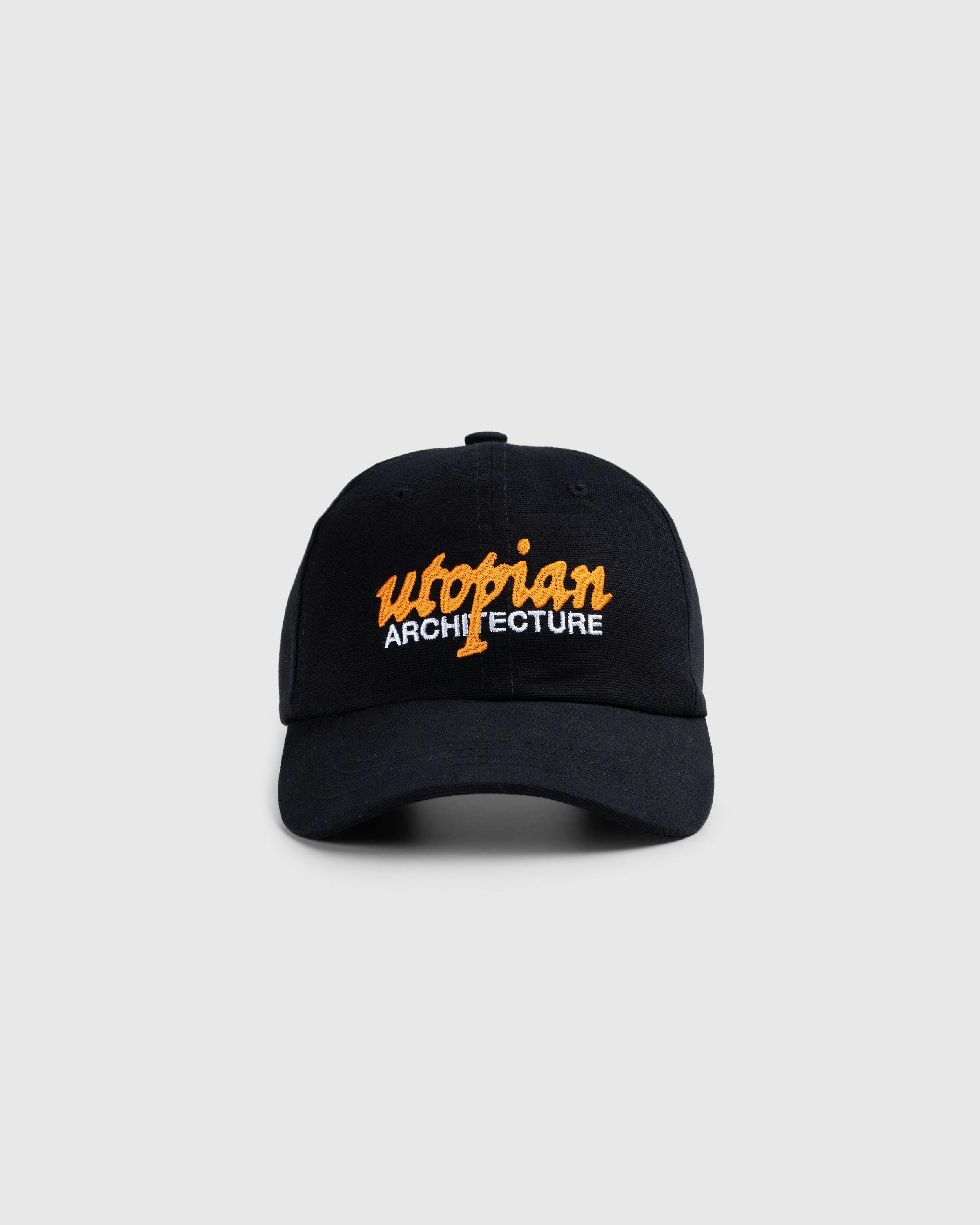 Space Available Studio – Utopian Architecture Cap - Caps - Black - Image 2