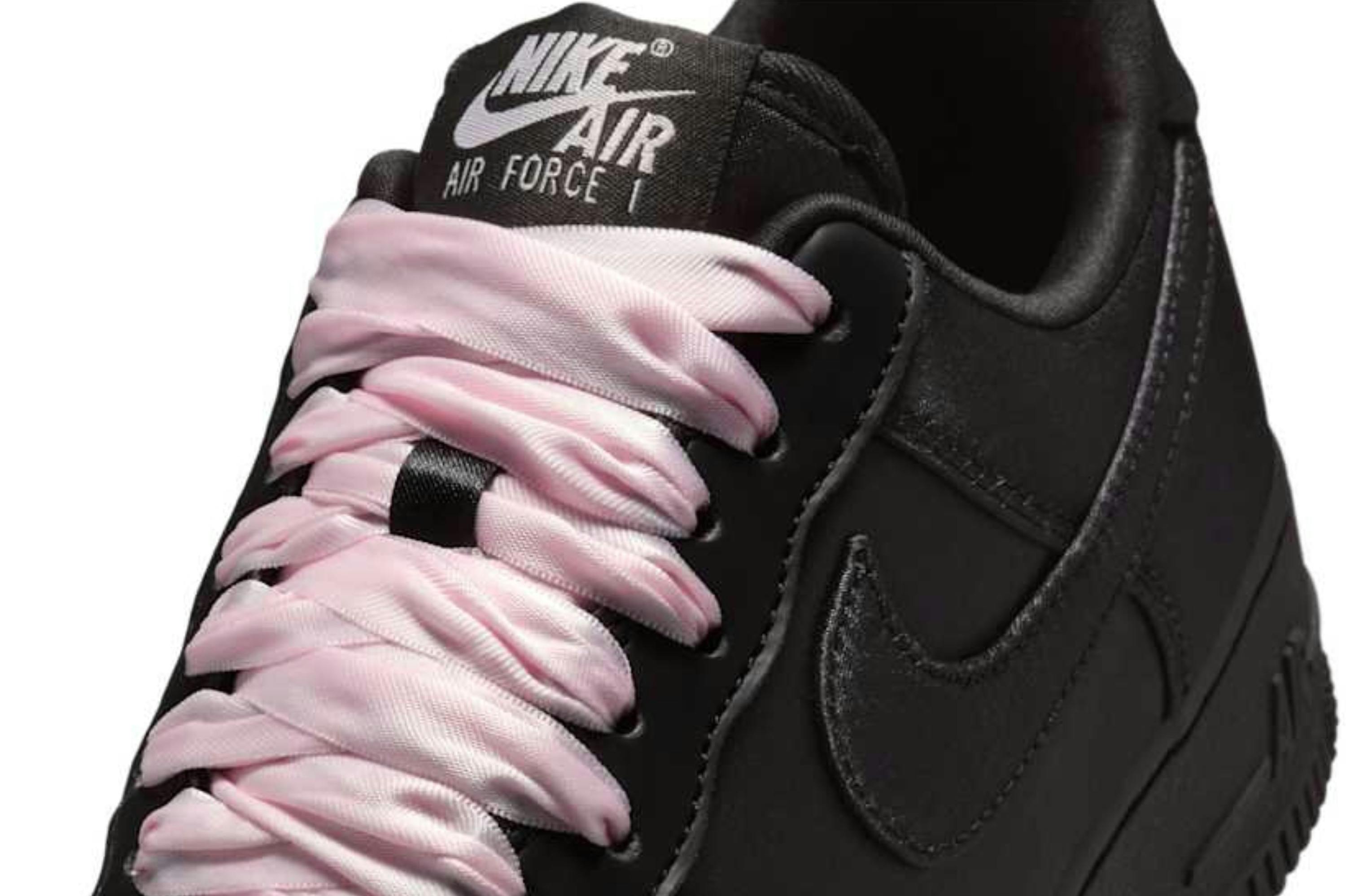 Turns Out: Nike’s Black Air Force 1 Has a Soft (& Silky) Side