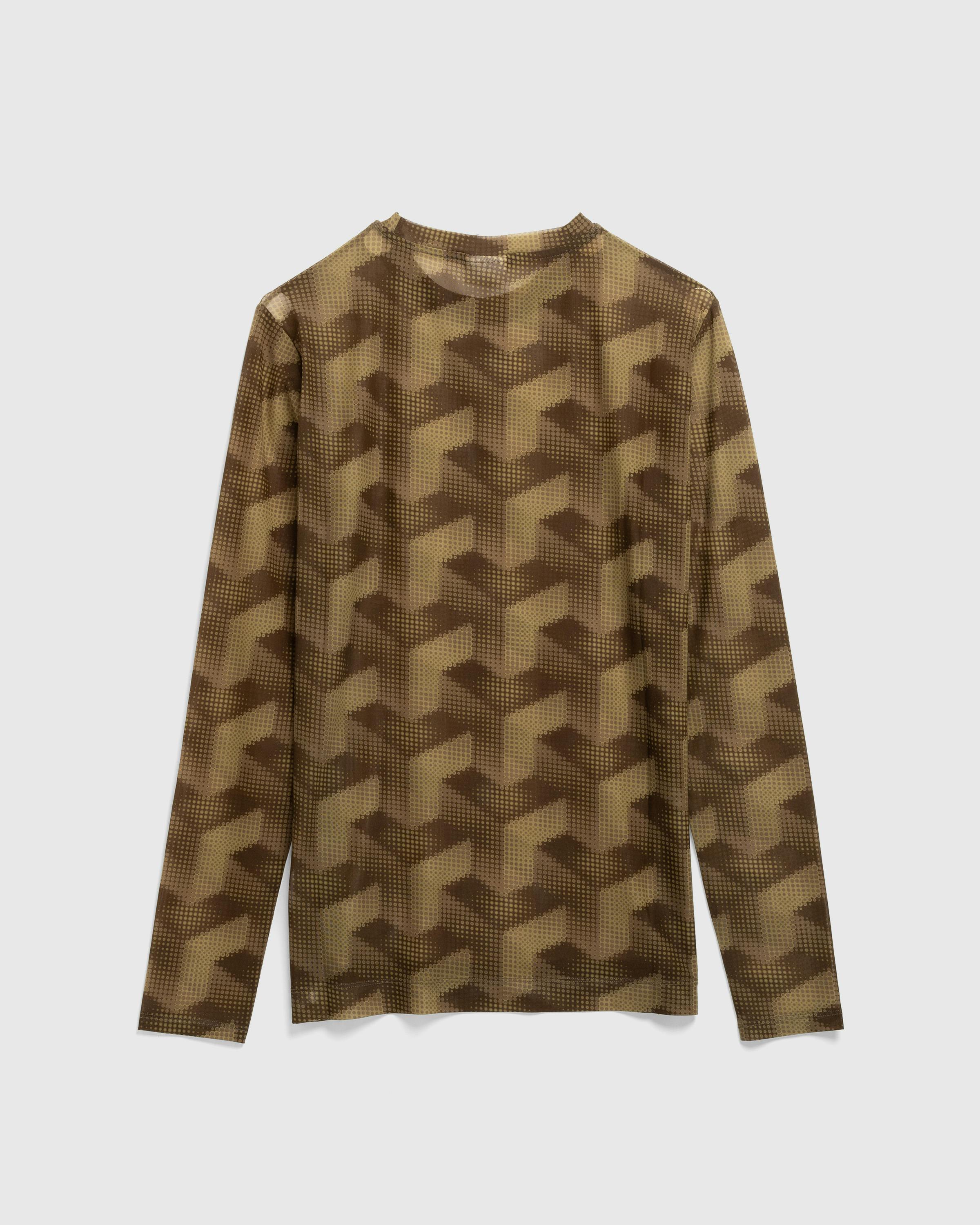 Dries van Noten – Horwick LS T-shirt - Tees - Beige - Image 2