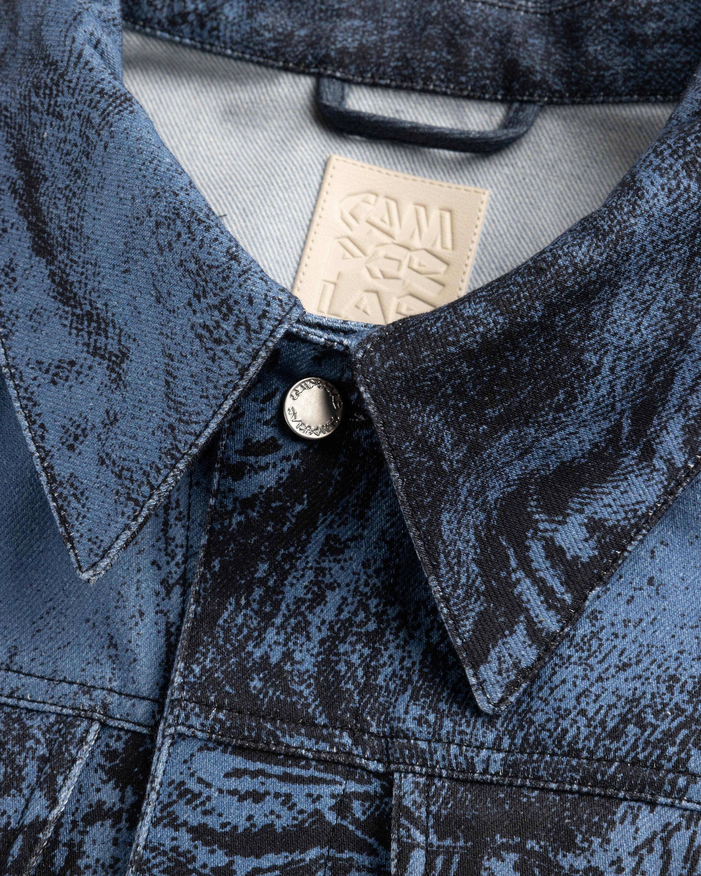 CAMPERLAB – Distorted Denim Jacket - Denim Jackets - Blue - Image 3