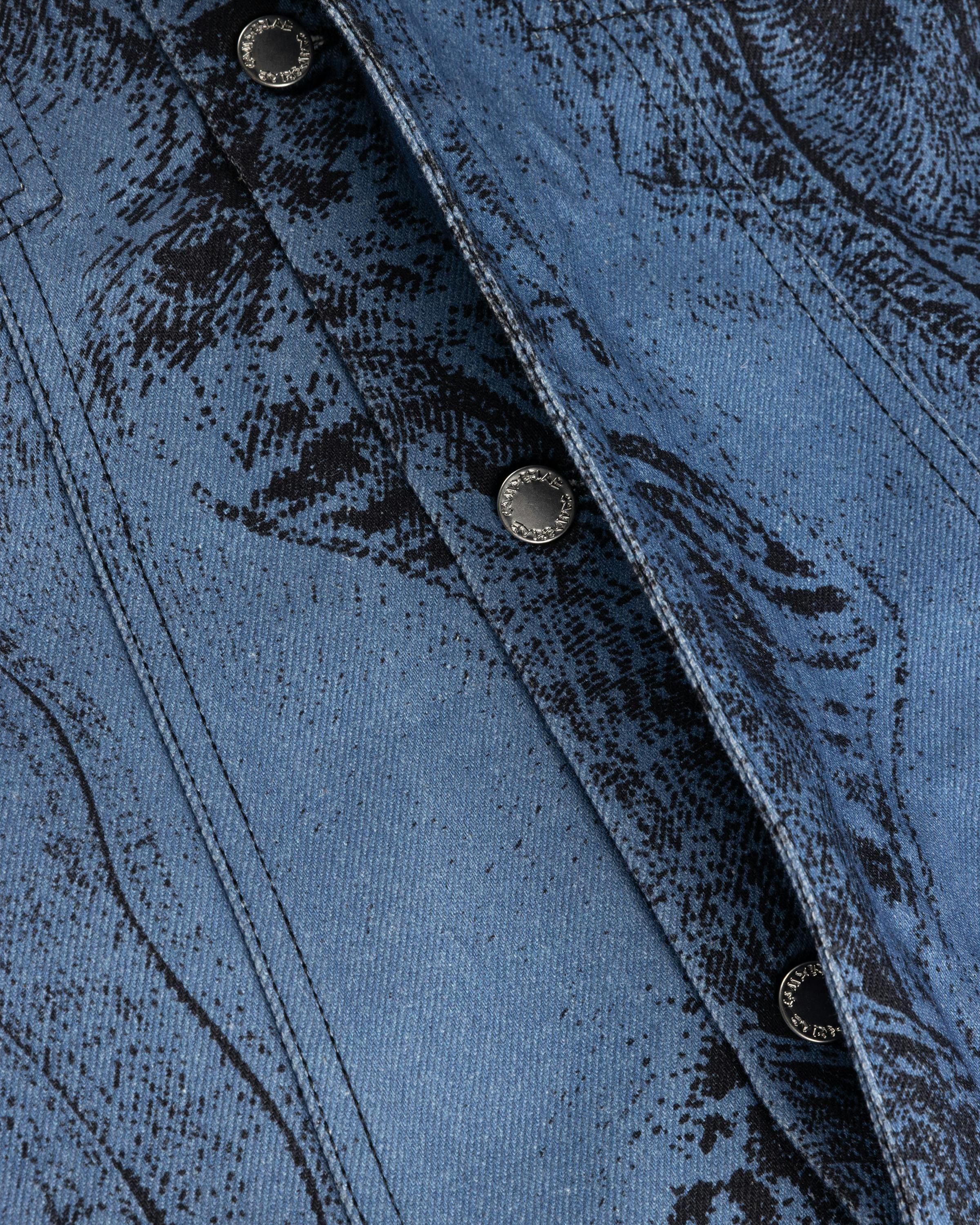 CAMPERLAB – Distorted Denim Jacket - Denim Jackets - Blue - Image 5