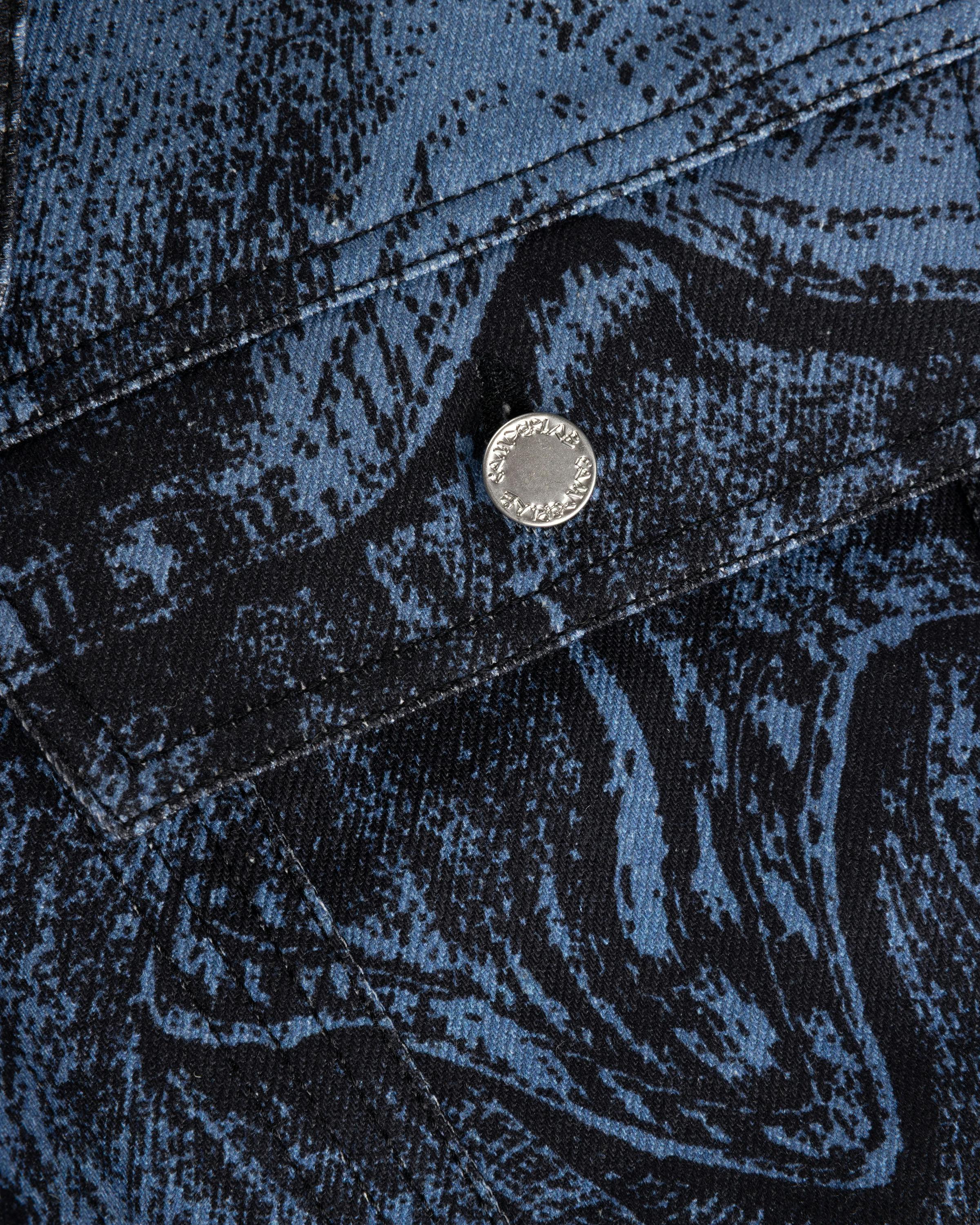 CAMPERLAB – Distorted Denim Jacket - Denim Jackets - Blue - Image 2