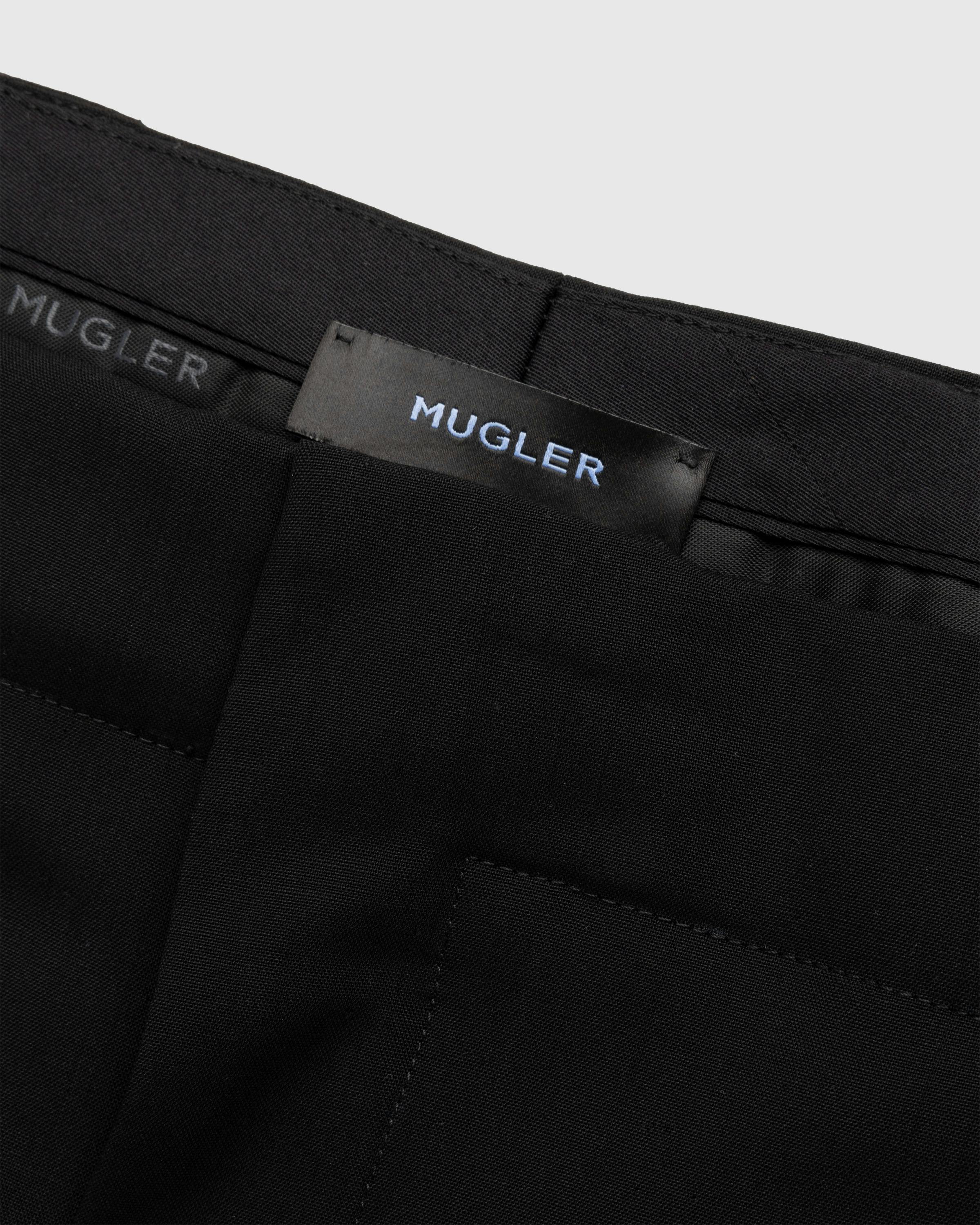 Mugler – Bermuda Long Shorts - Bermuda Cuts - Black - Image 3