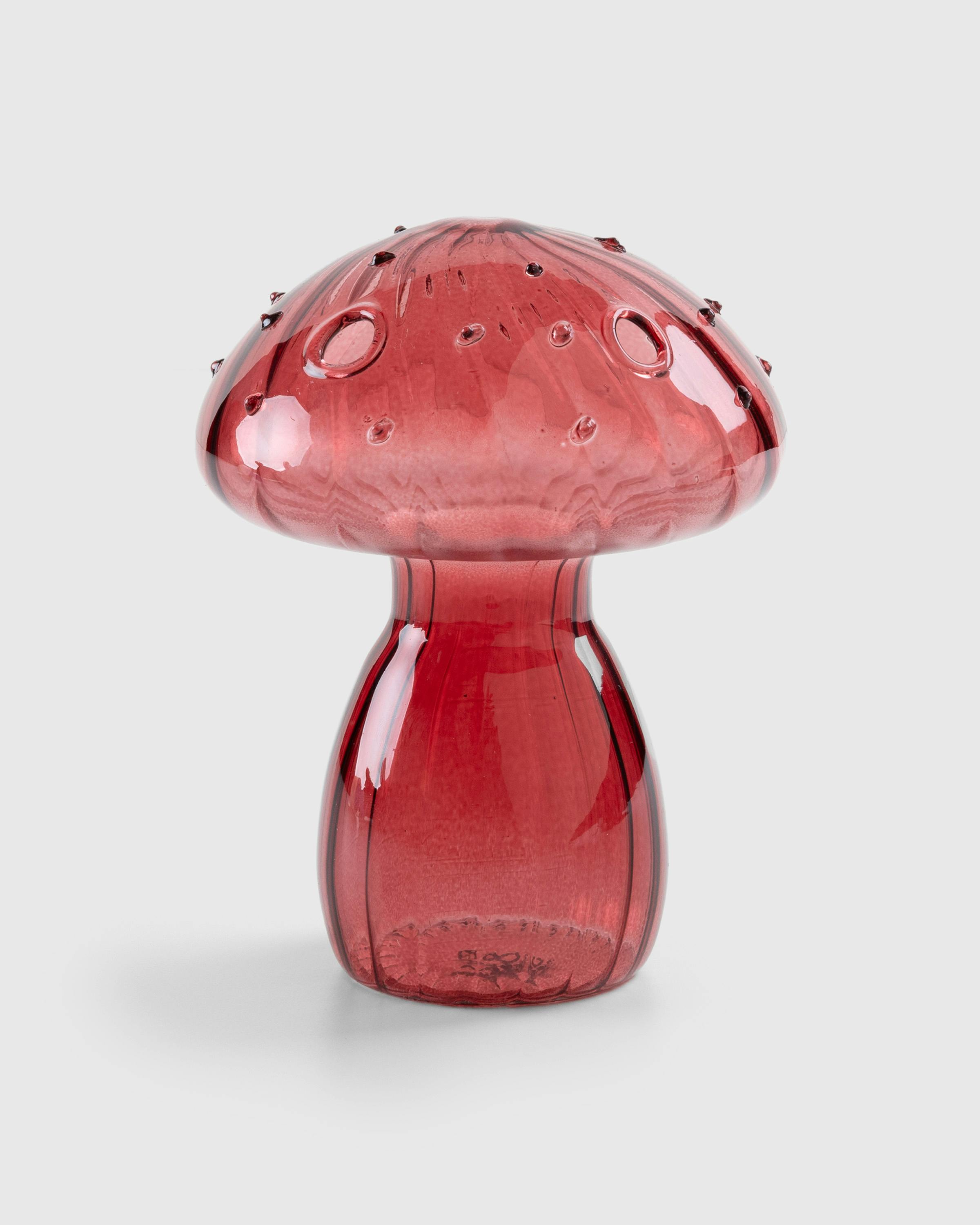 &Klevering – Vase Mushroom Red - Glassware and Barware - Red - Image 1