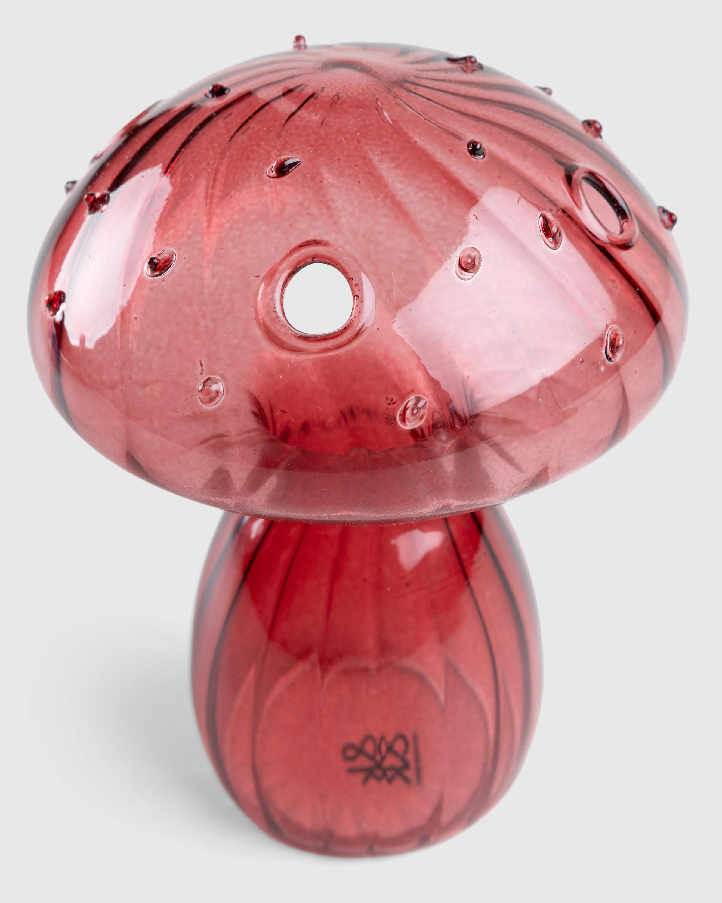 &Klevering – Vase Mushroom Red - Glassware and Barware - Red - Image 3