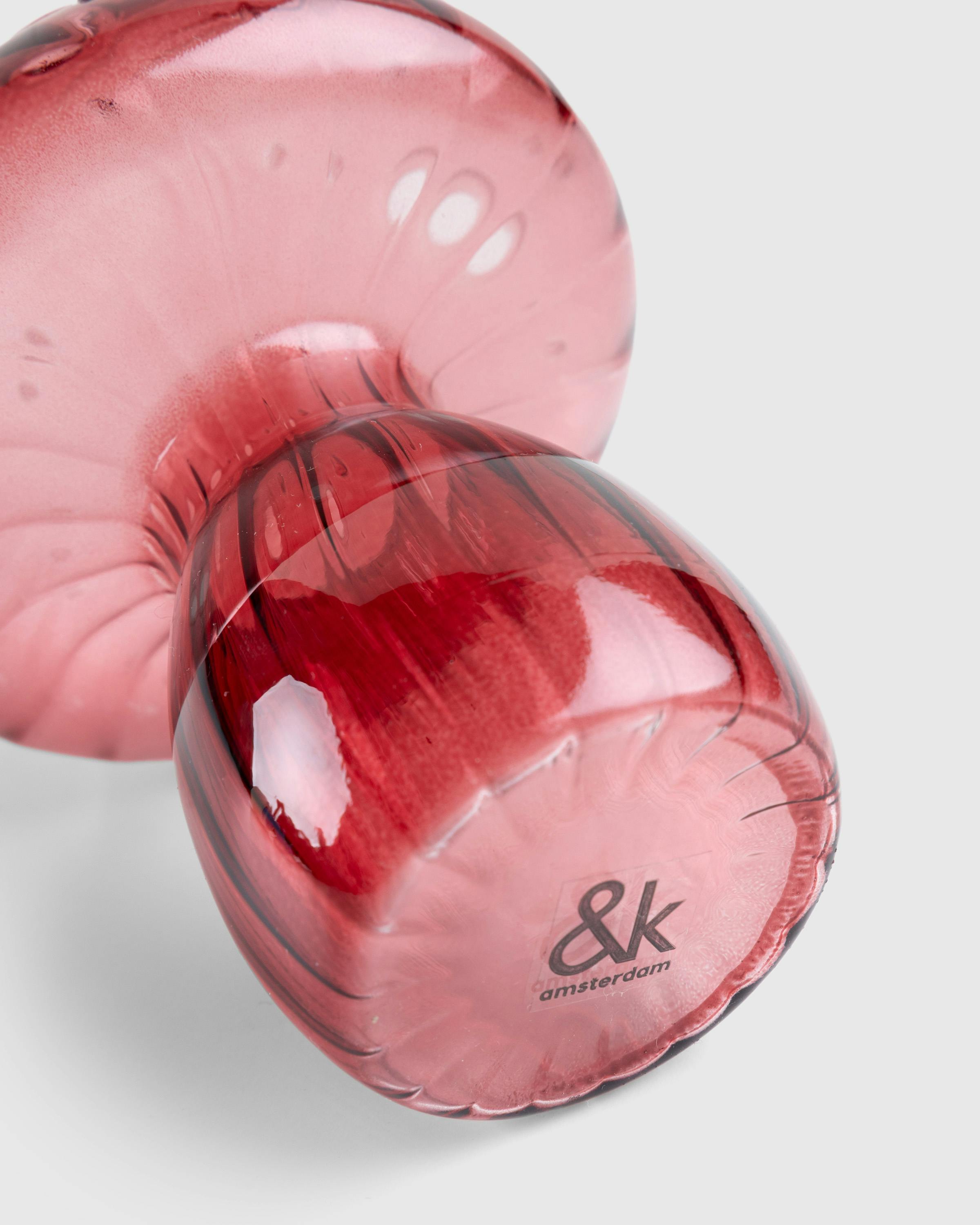 &Klevering – Vase Mushroom Red - Glassware and Barware - Red - Image 2