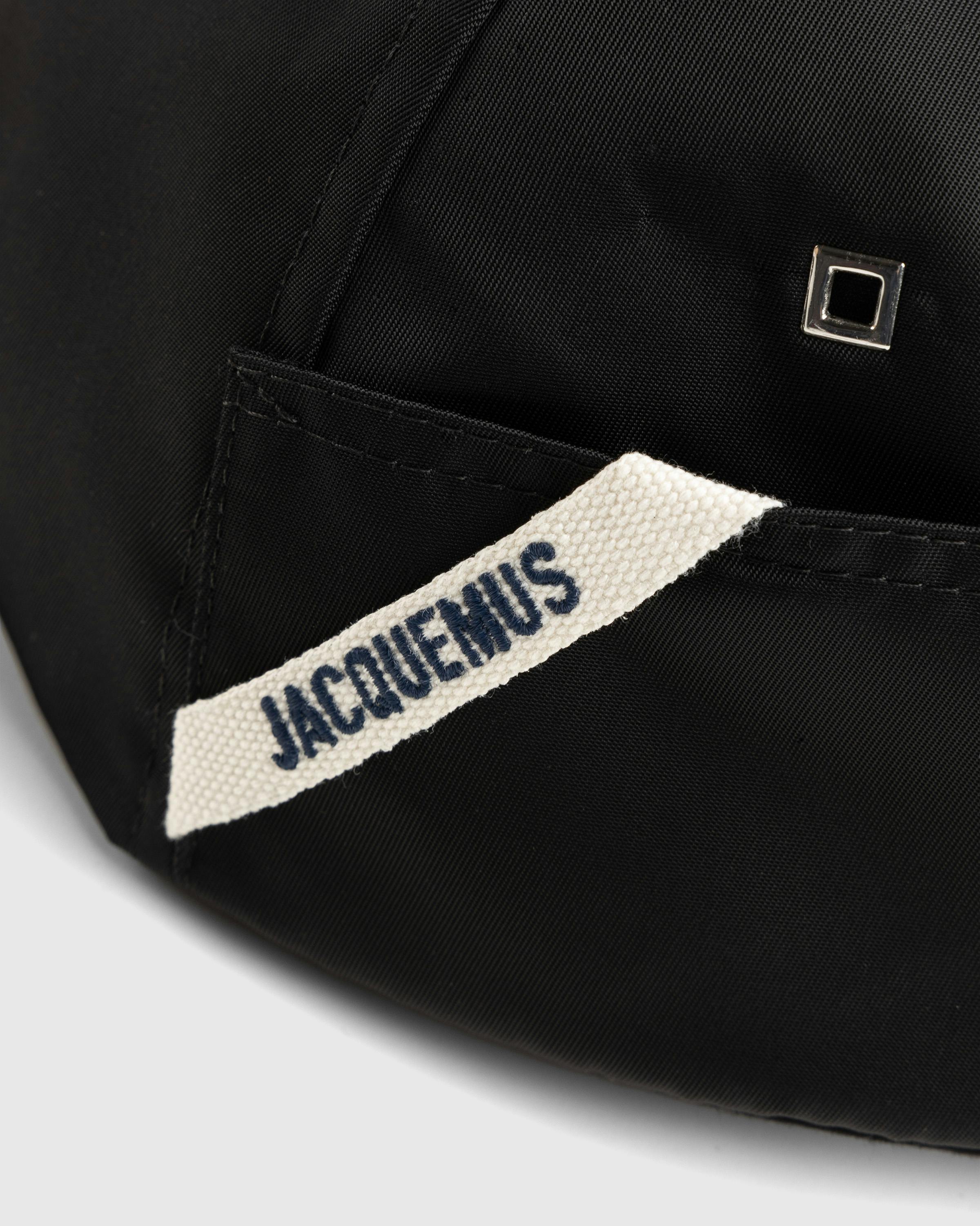 JACQUEMUS – The Ovalie Cap - Caps - Black - Image 5