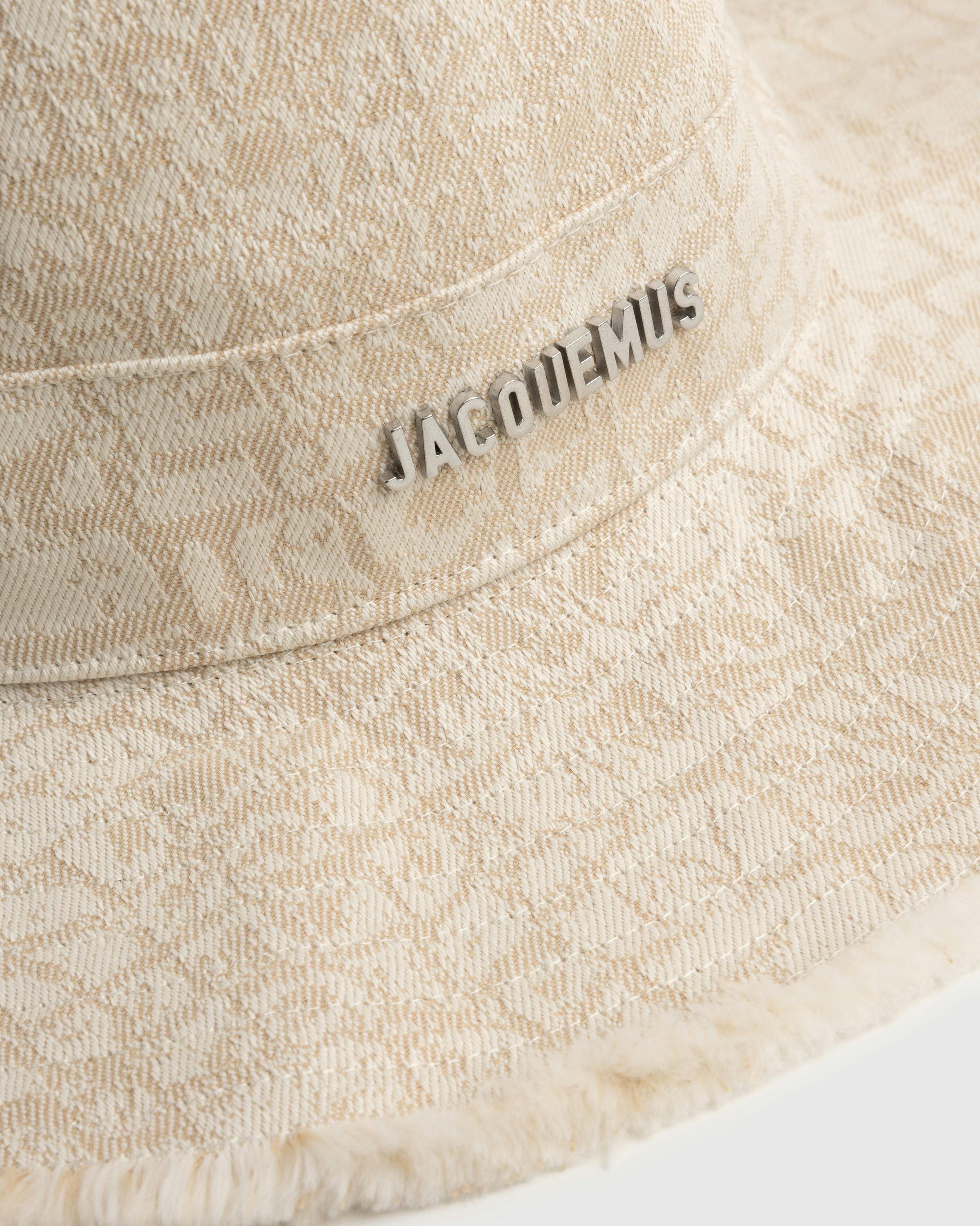 JACQUEMUS – Le Bob Artichaut - Structured Hats - Beige - Image 3