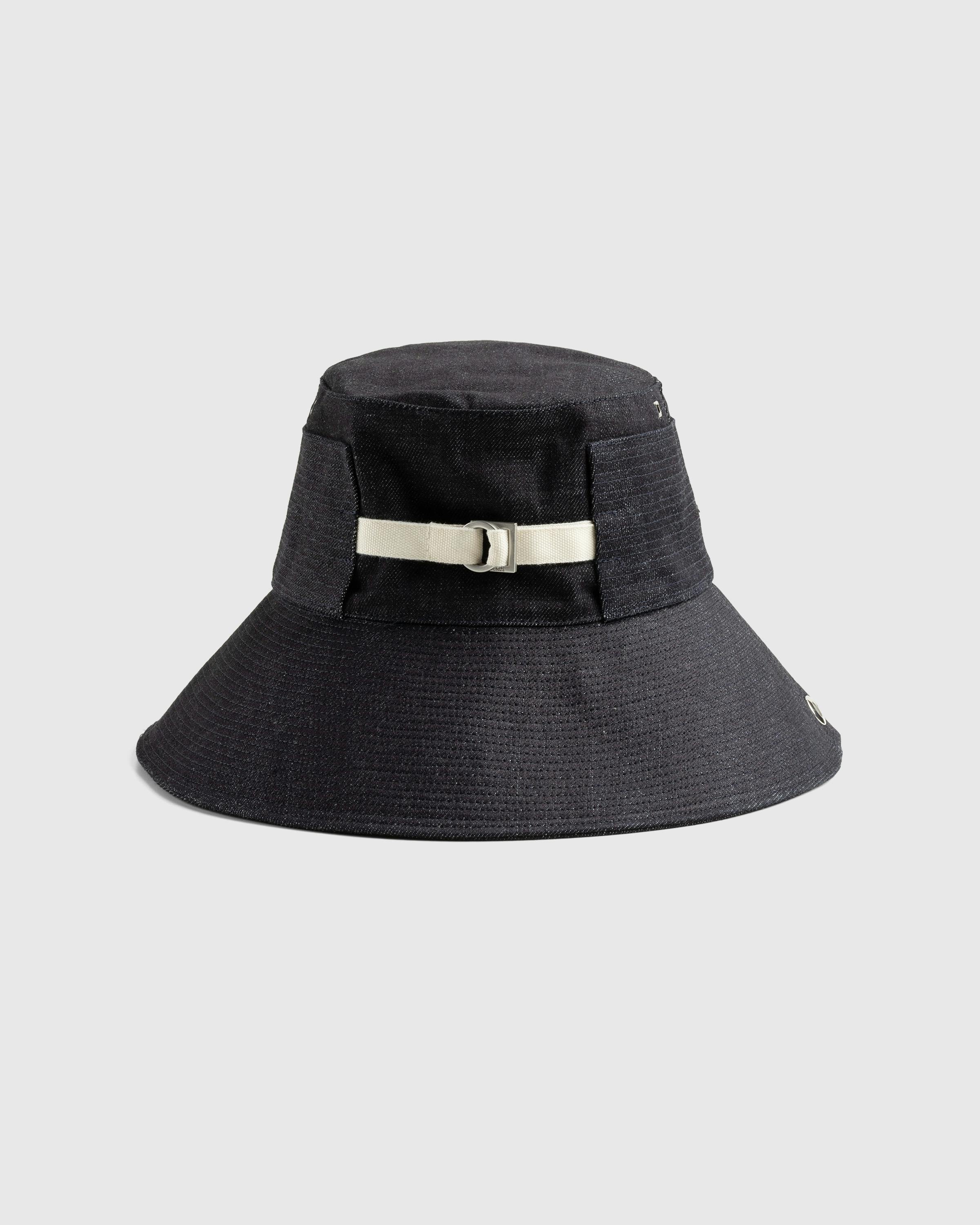 JACQUEMUS – Le Bob De-Nimes - Structured Hats - Blue - Image 1