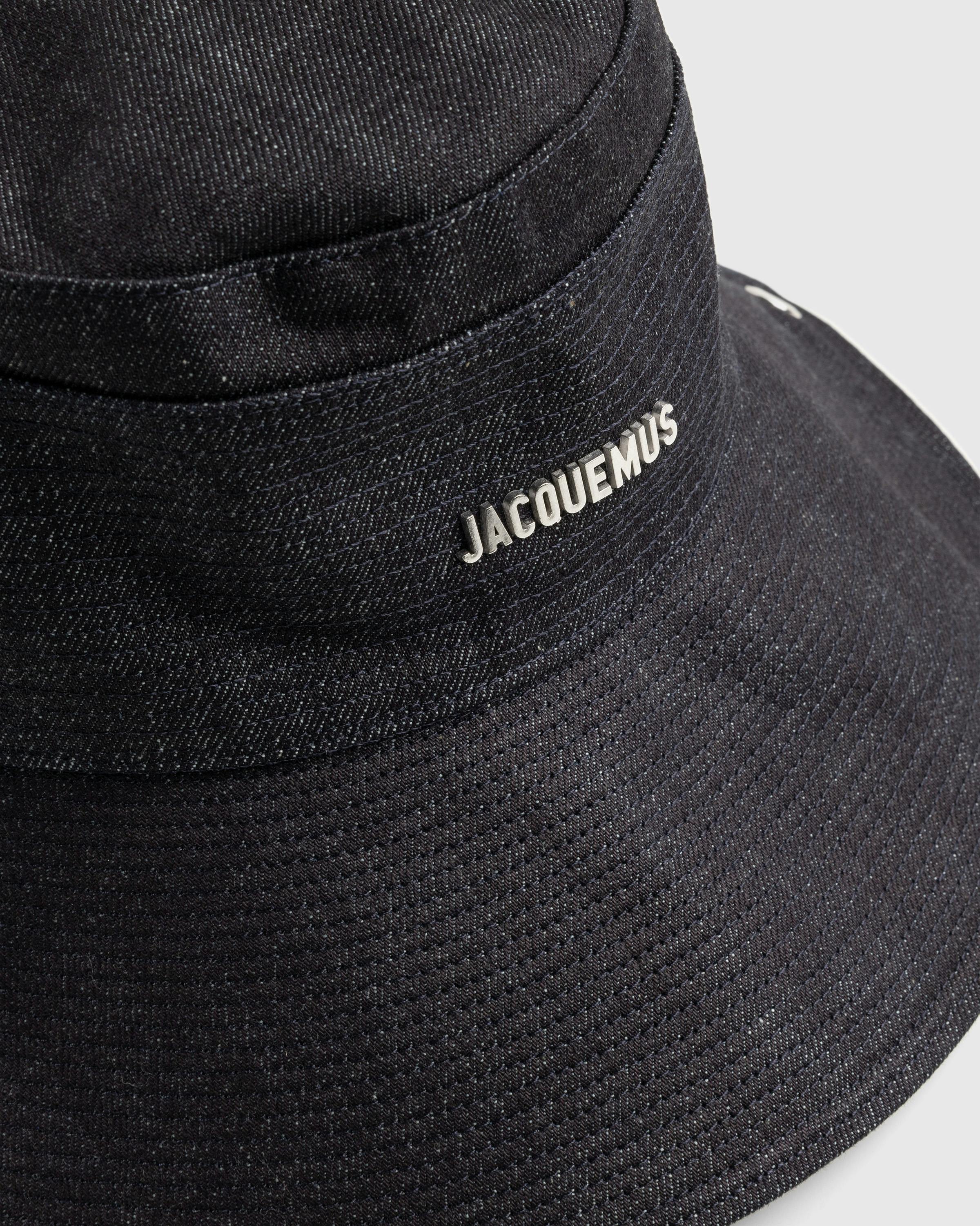 JACQUEMUS – Le Bob De-Nimes - Structured Hats - Blue - Image 4