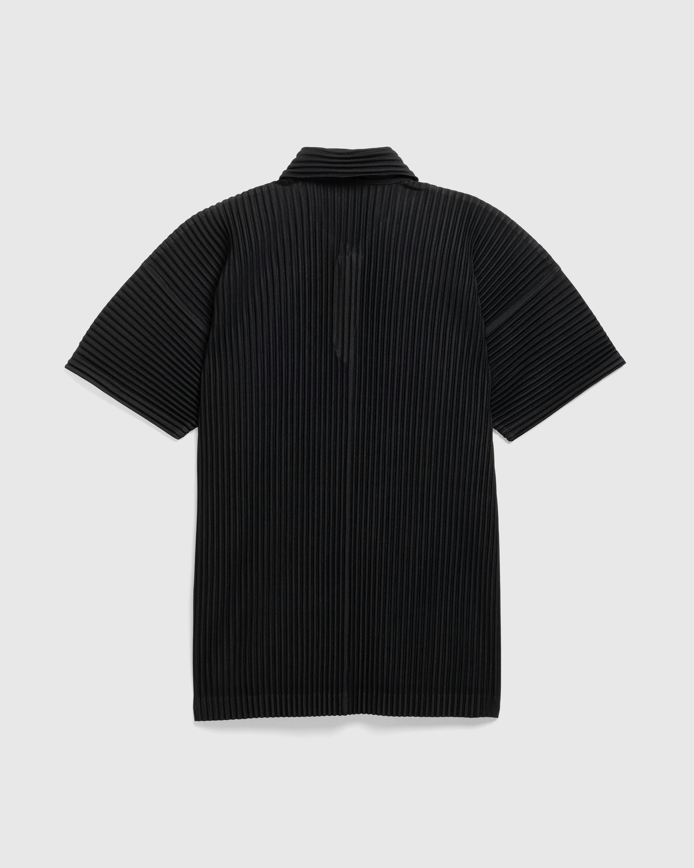 Issey Miyake – Polo Shirt Basics - Polos - Black - Image 2