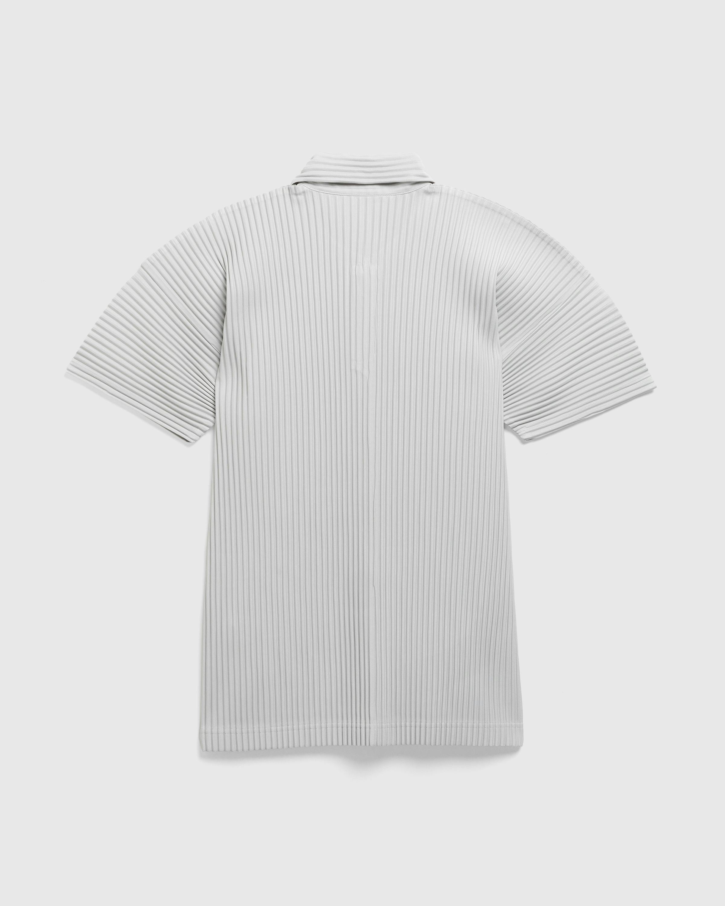 Issey Miyake – Polo Shirt Basics - Polos - Grey - Image 2