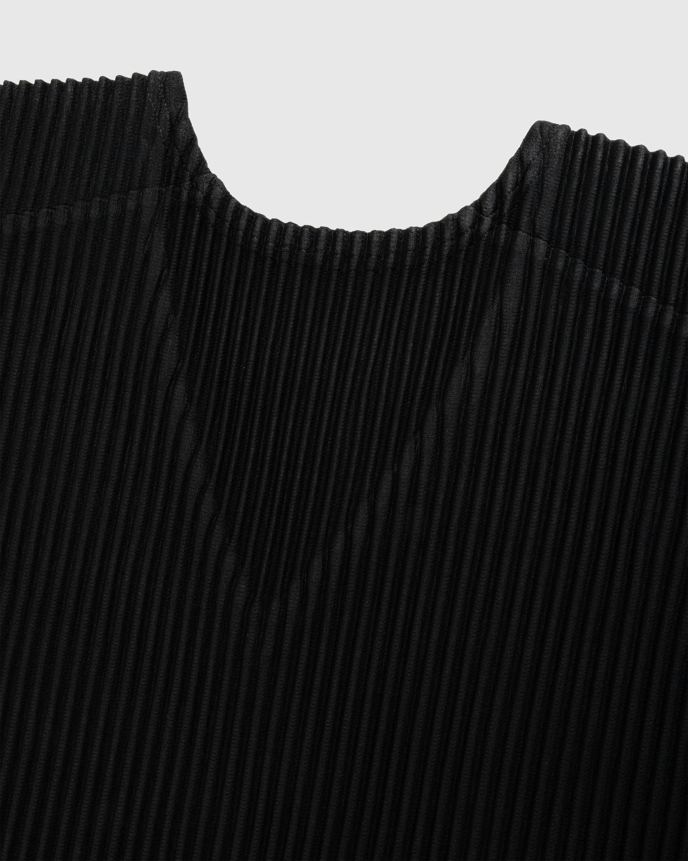 Issey Miyake – Basics Vest - Vests - Black - Image 4