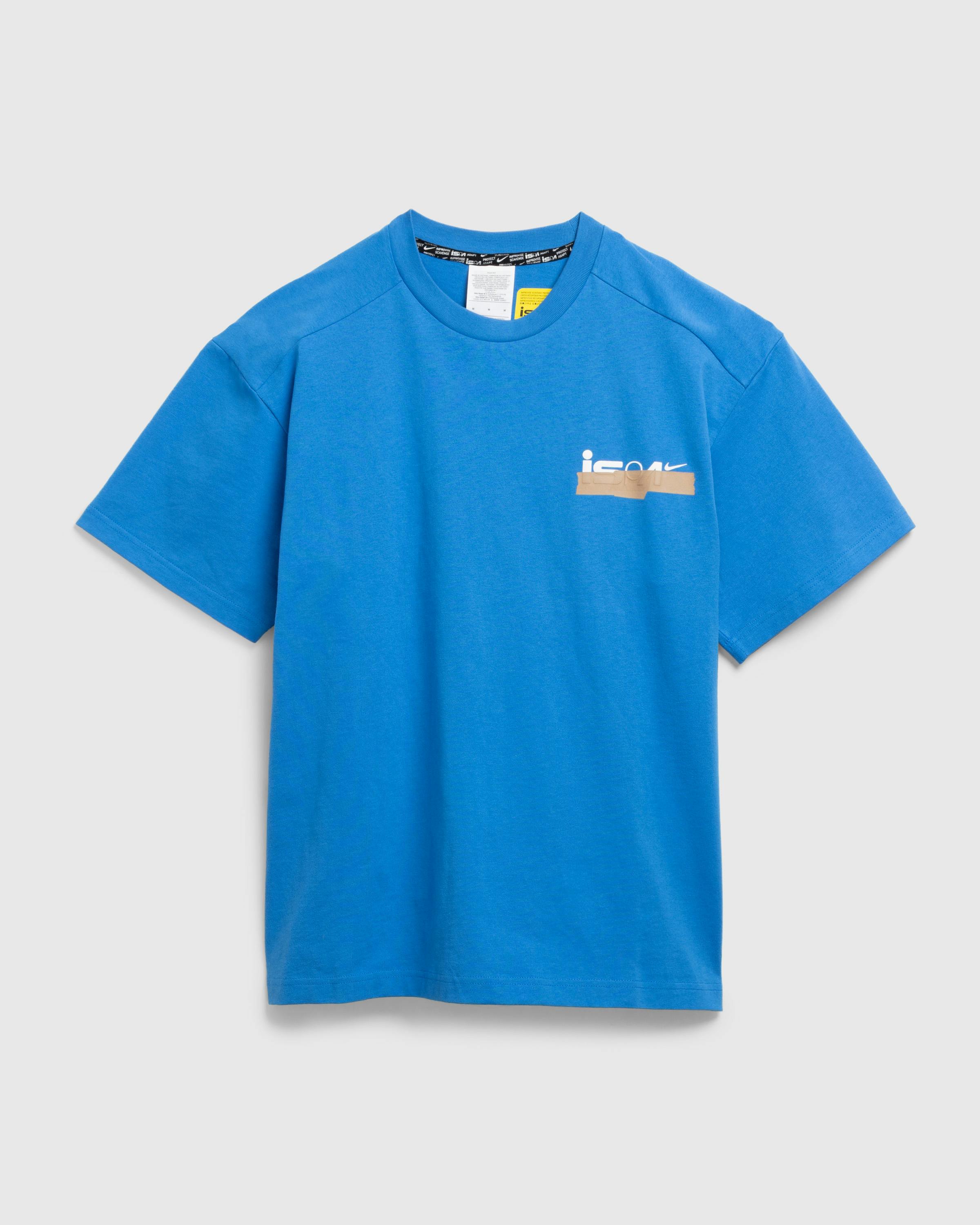 Nike – U NRG ISPA SSNL SS Tee - Tees - Blue - Image 1