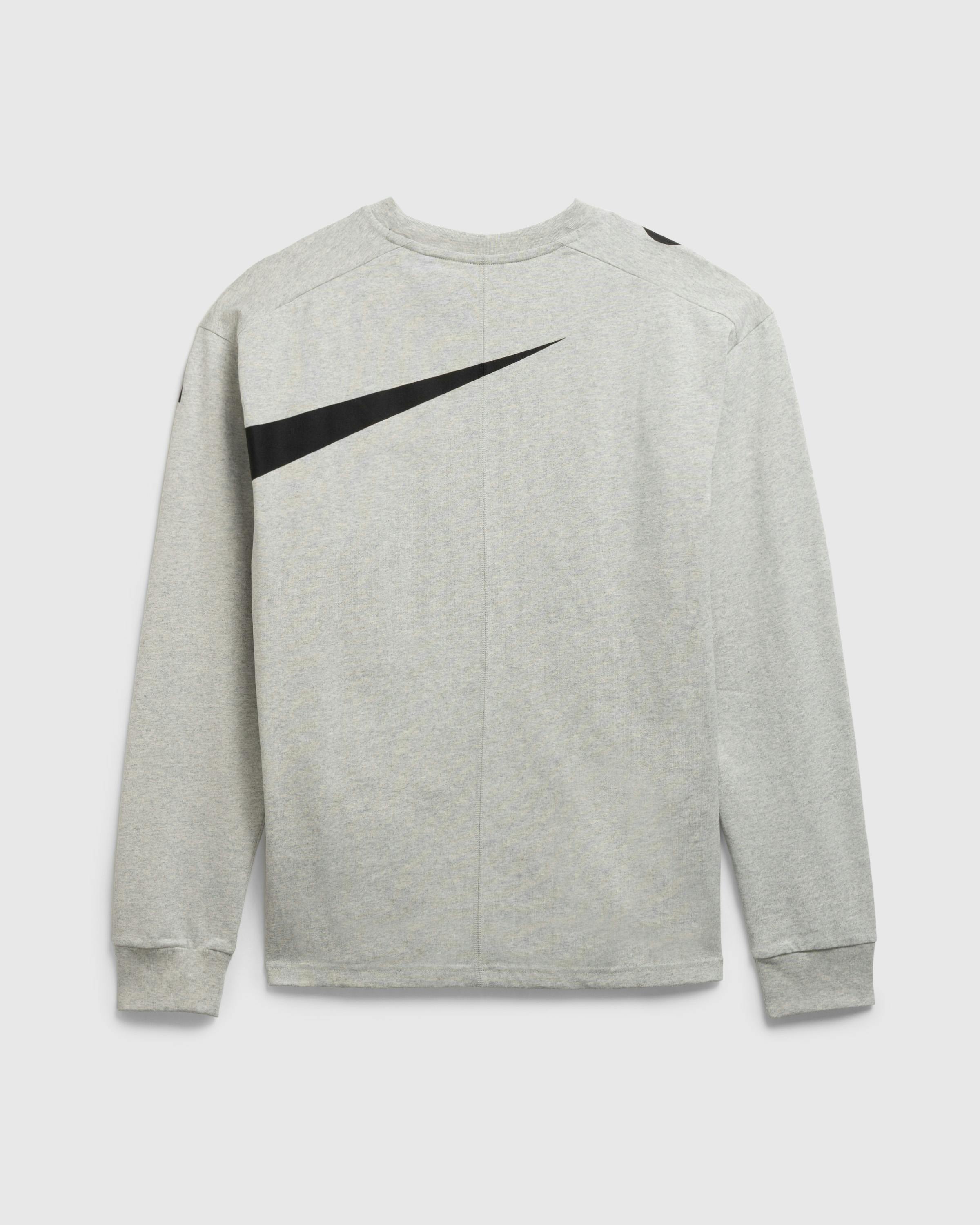 Nike – U NRG ISPA LS Top - Longsleeve Shirts - Grey - Image 4