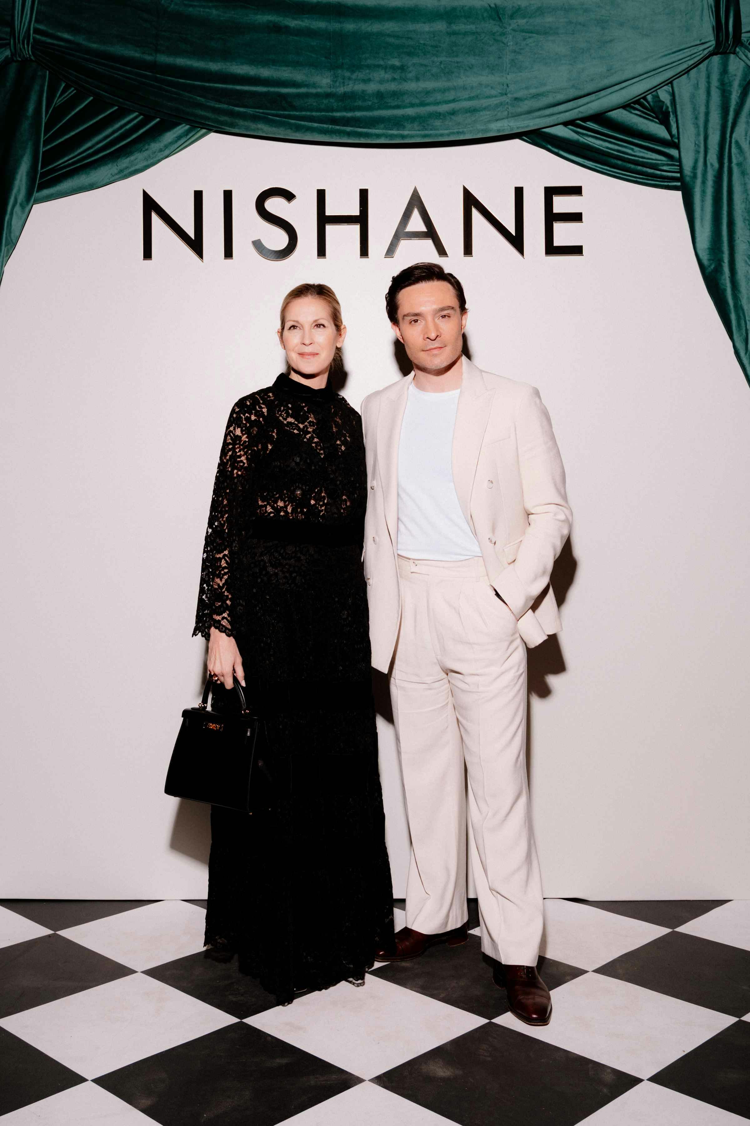 Nishane event, Ed Westwick, Kelly Rutherford