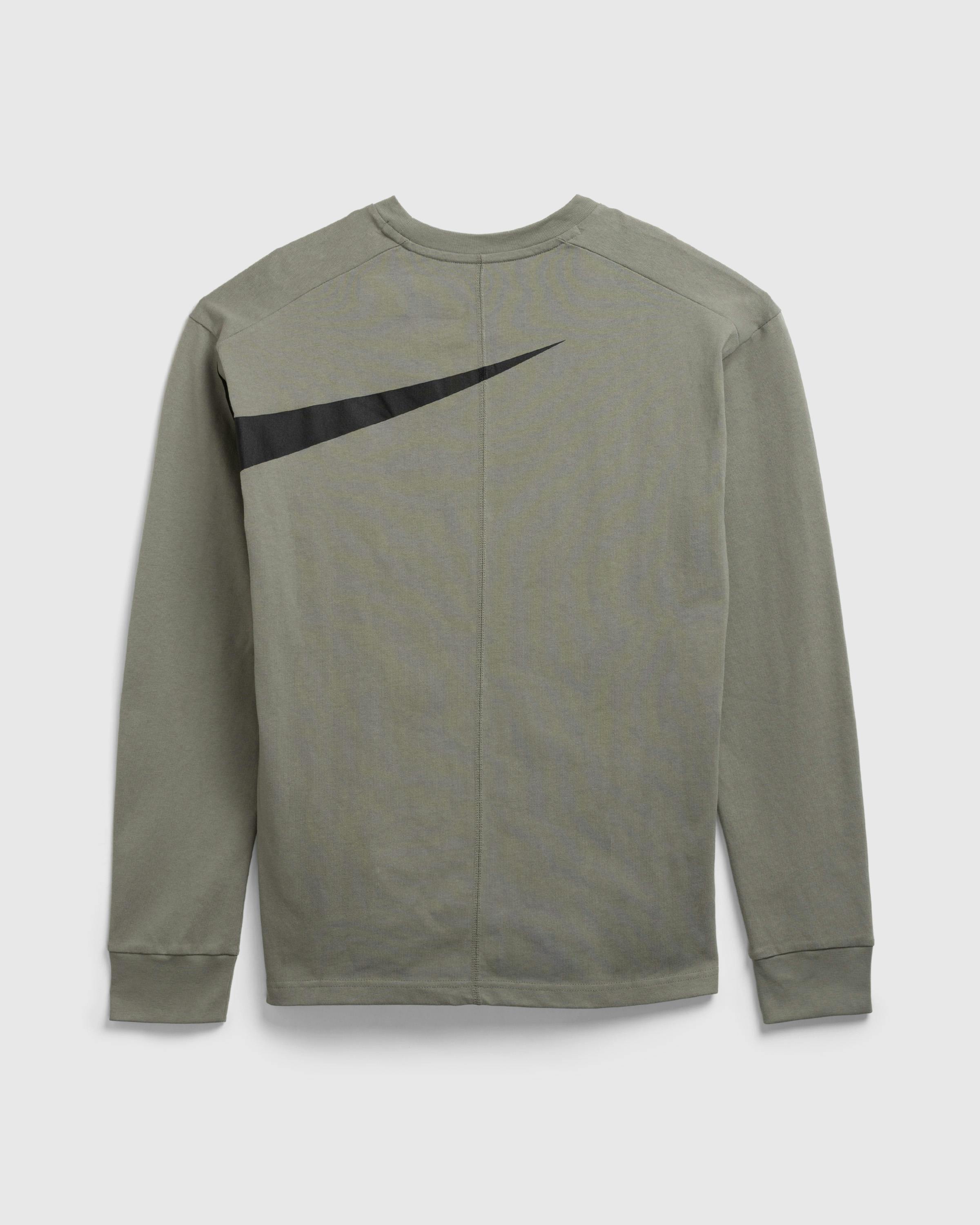 Nike – U NRG ISPA LS Top - Longsleeve Shirts - Green - Image 4