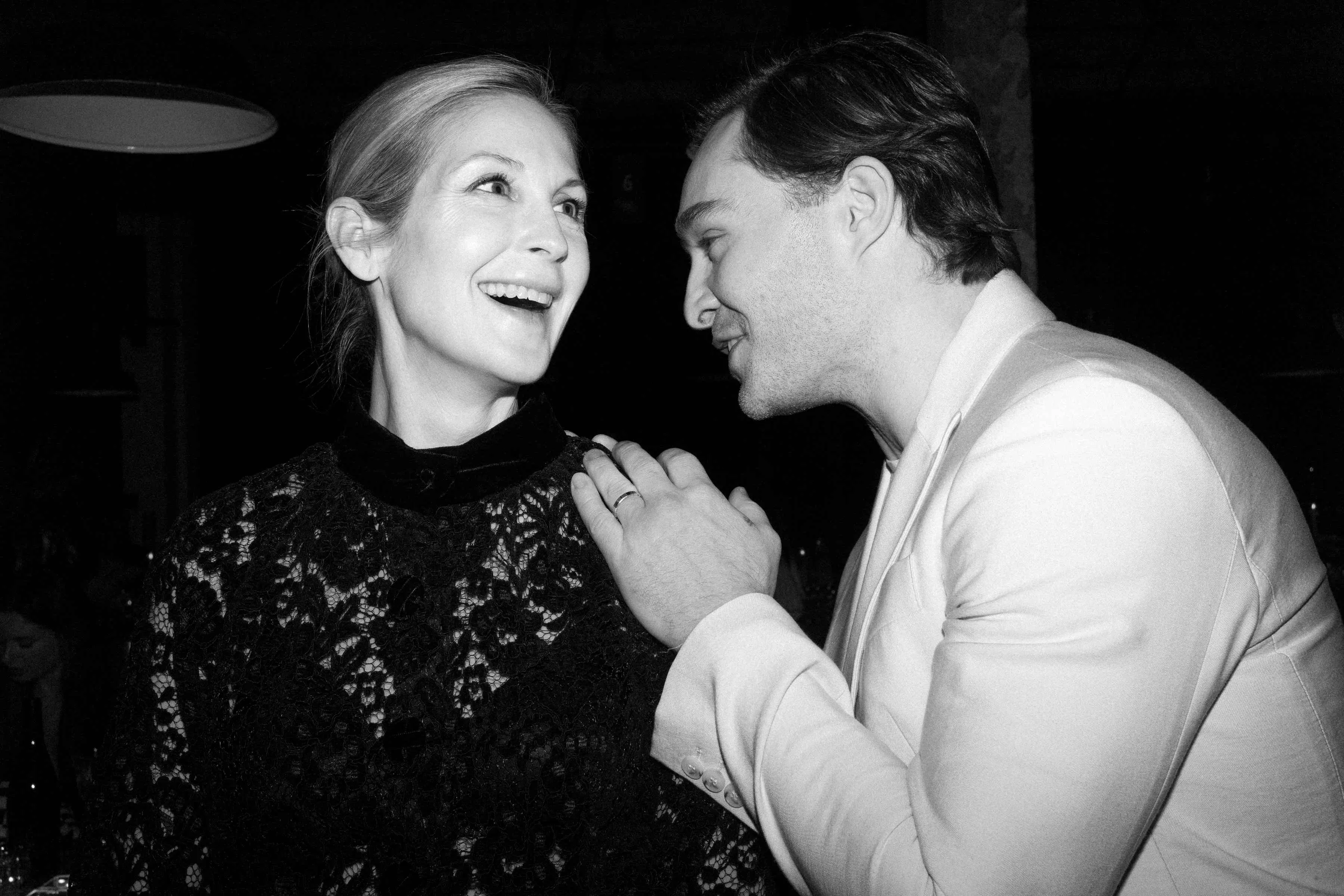 Nishane event, Ed Westwick, Kelly Rutherford